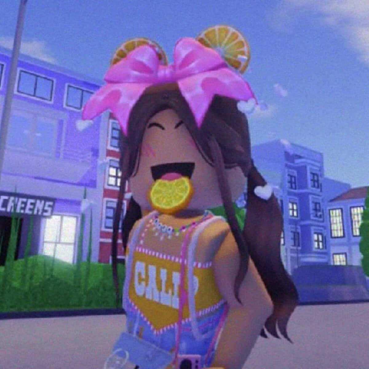 Каліфорнійська дівчина Roblox у стилі препі Шпалери