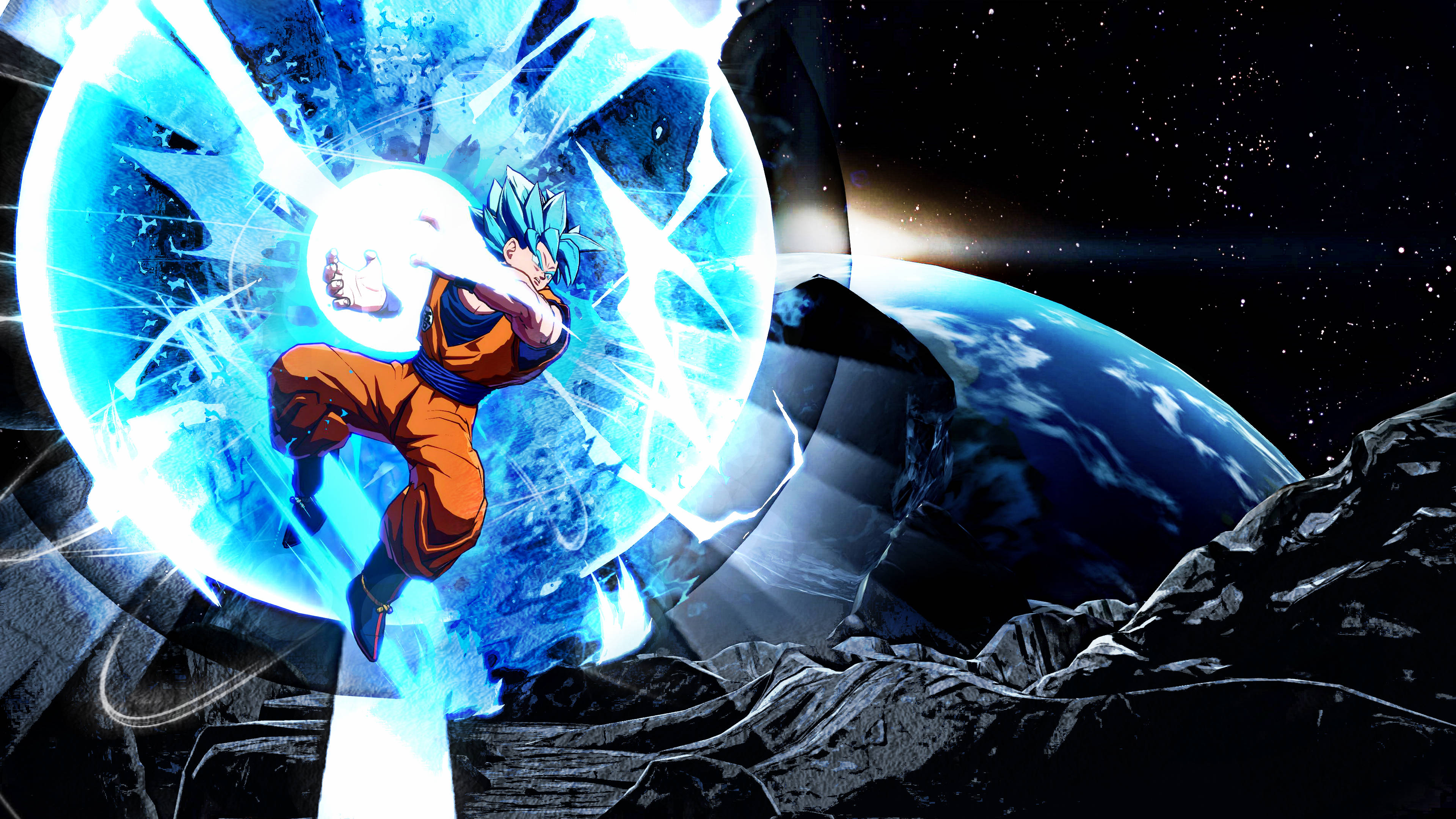 Камєхамеха Гоку DBZ 4K Шпалери
