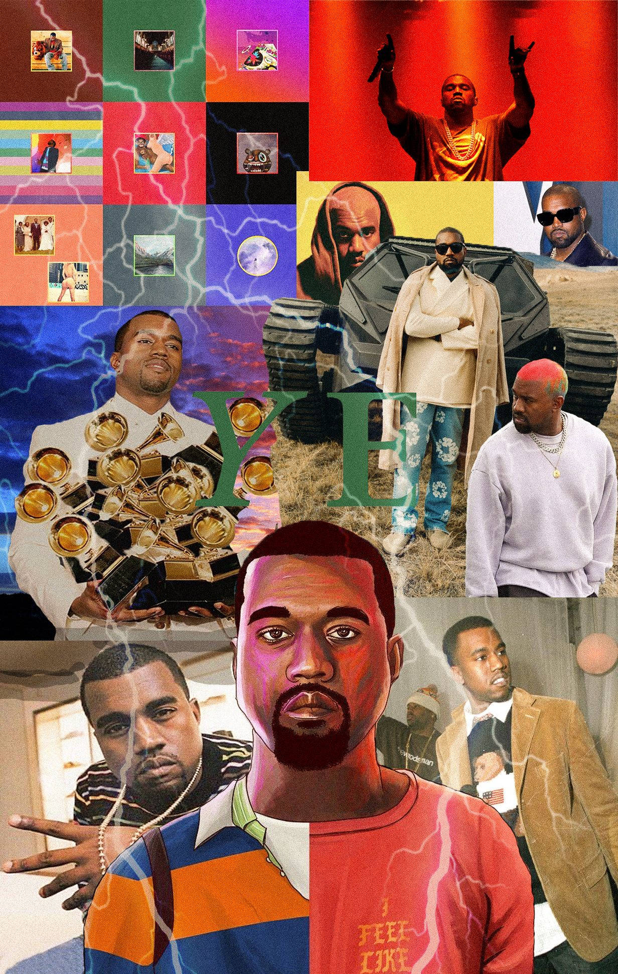 «Канье Уэст — The College Dropout» Шпалери
