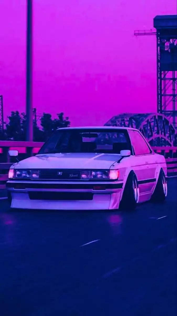 Класичний Toyota в стилі JDM Шпалери