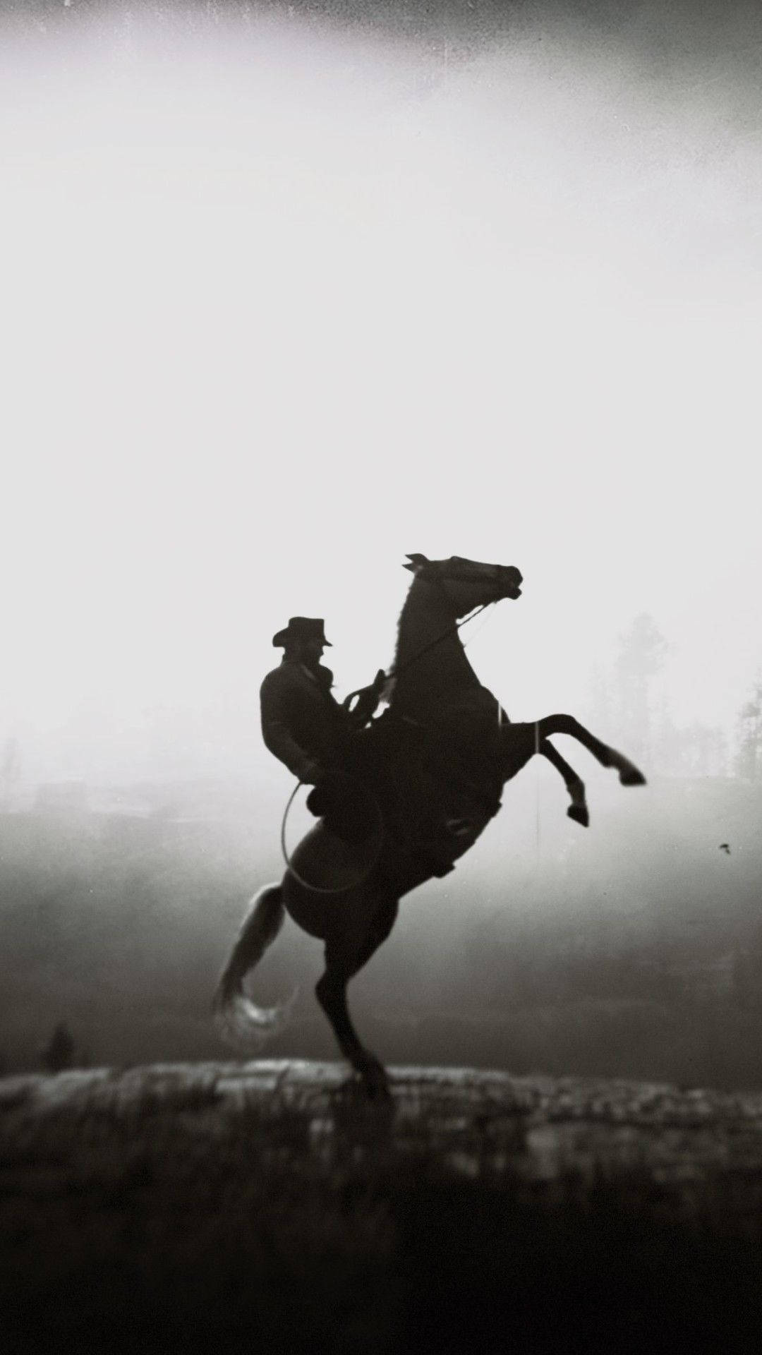 Ковбой верхи на коні Red Dead Redemption 2 Гра Шпалери