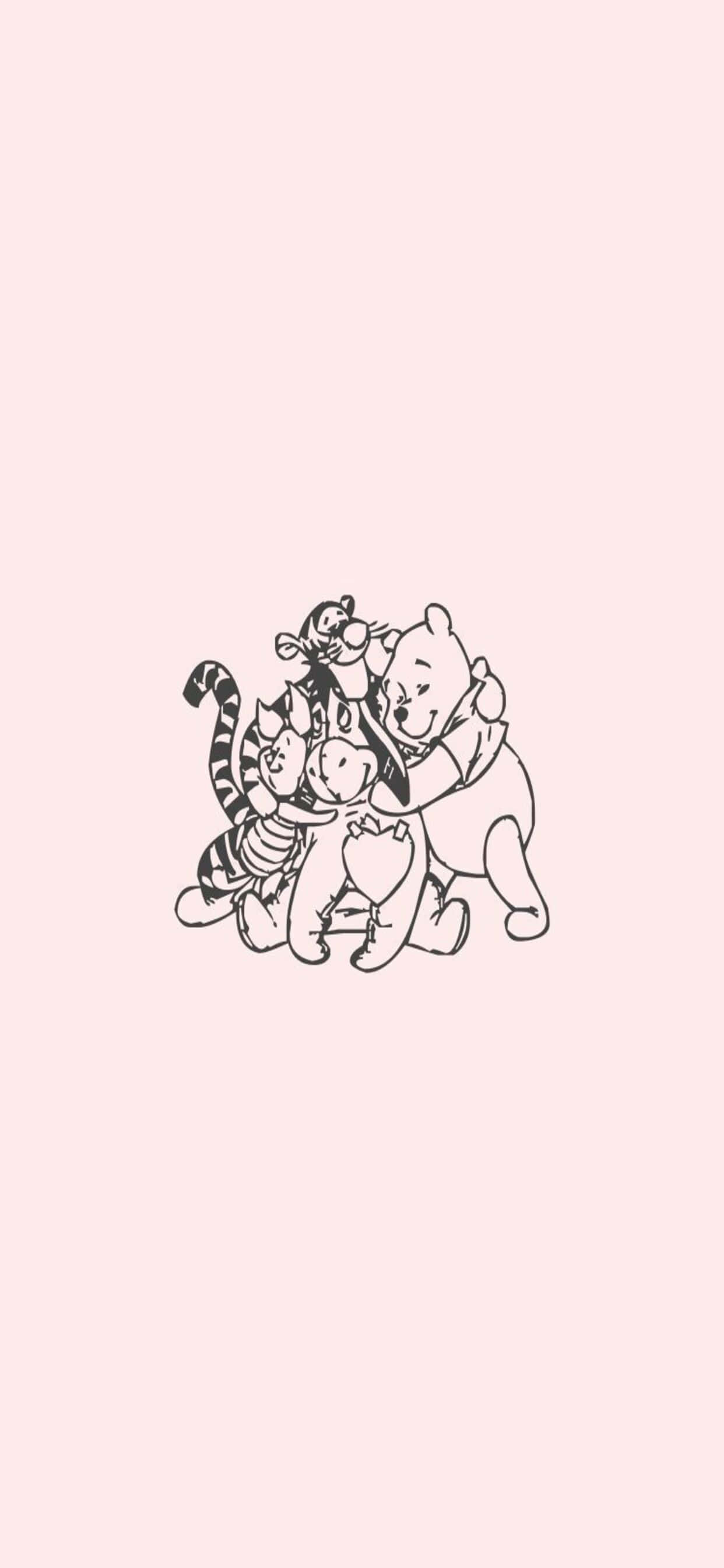 Красочная магия Disney на iPhone Xs Max Шпалери