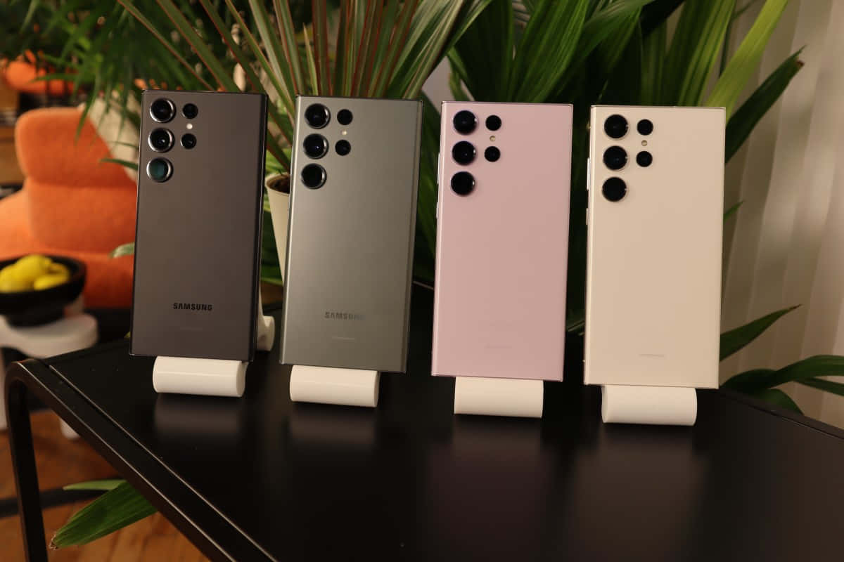 Колірні варіанты Samsung S23 Ultra Шпалери