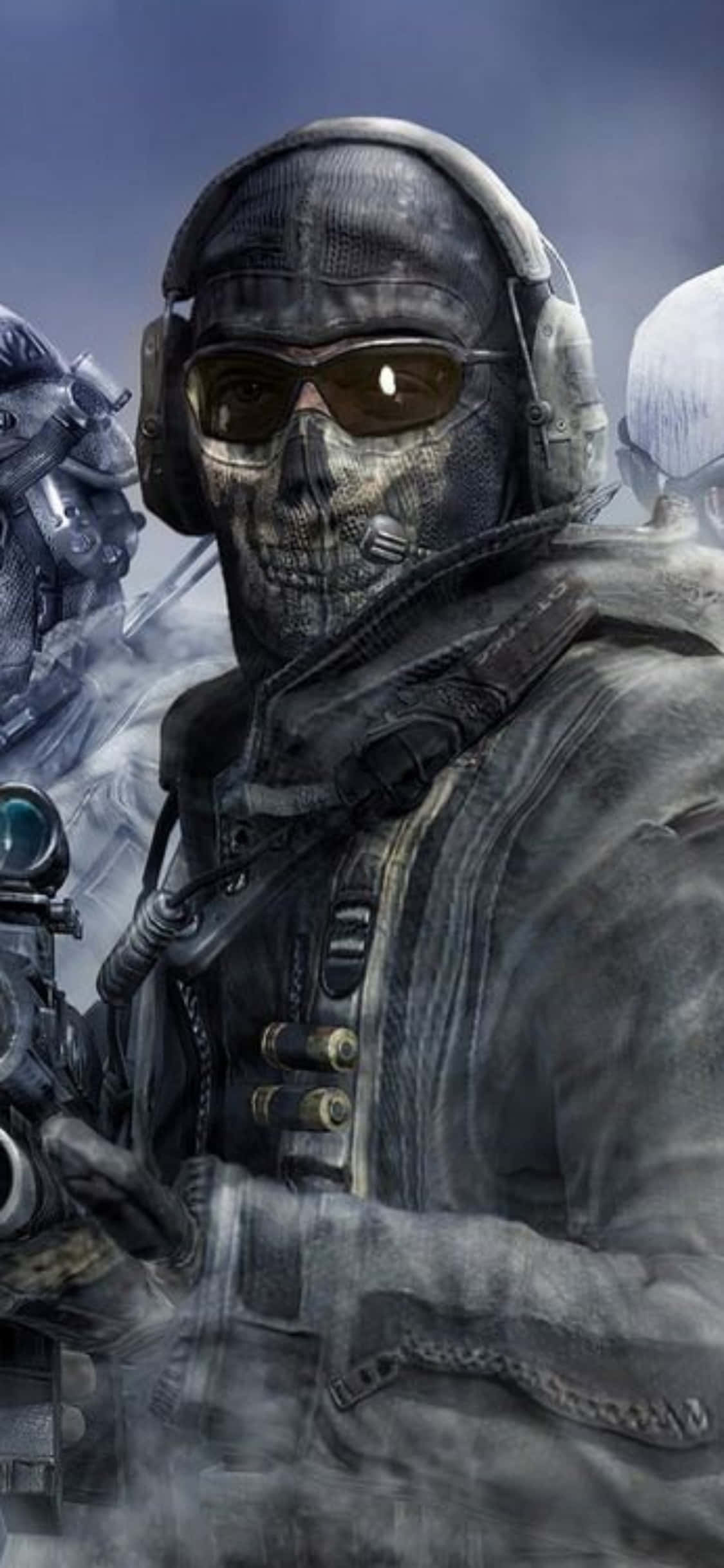 Командная работа и соревнование в Counter-Strike Global Offensive на новом iPhone Xs Шпалери