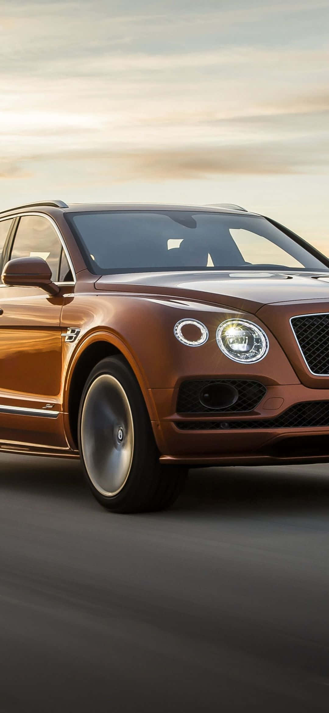 Коричневый Continental Bentley iPhone Шпалери