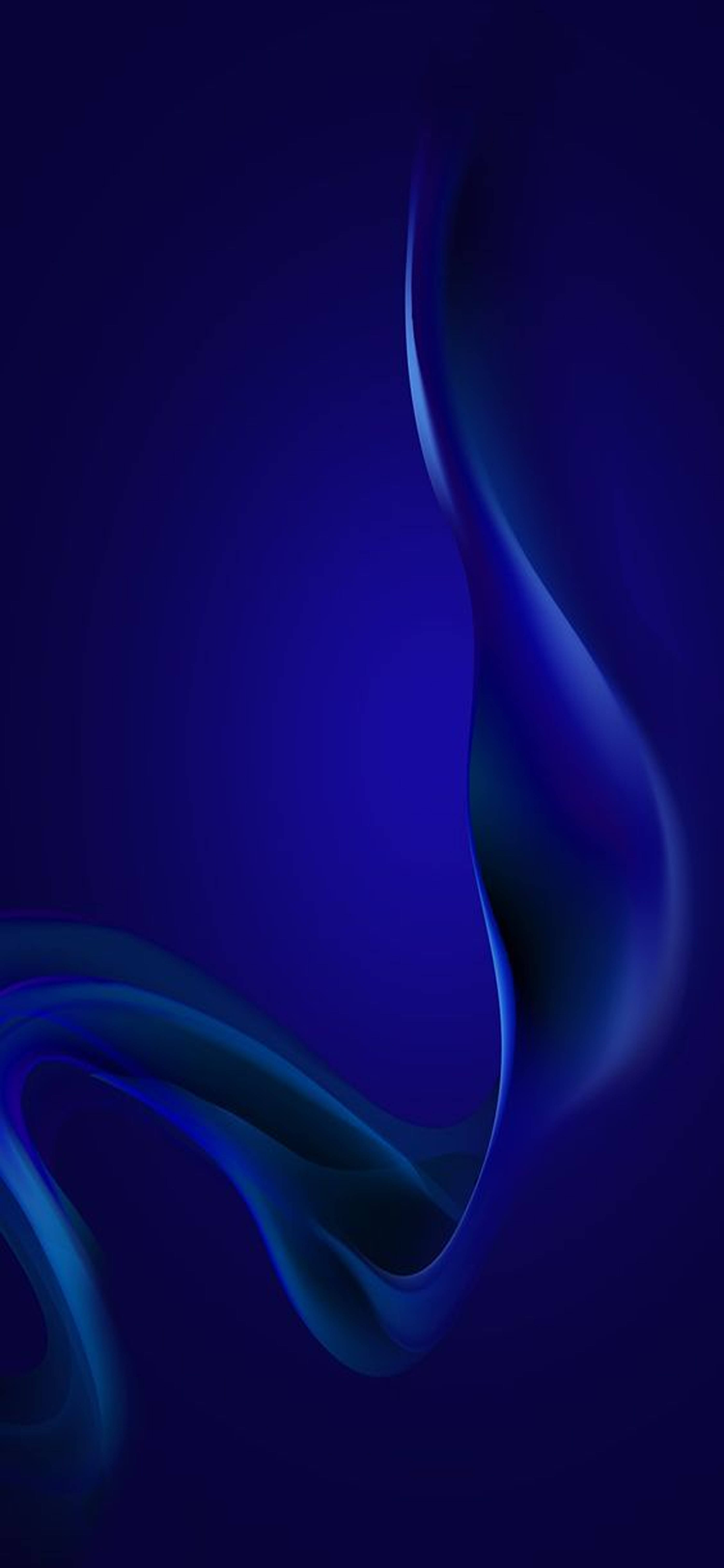 Королівський синій абстрактний Redmi Note 9 Pro Шпалери
