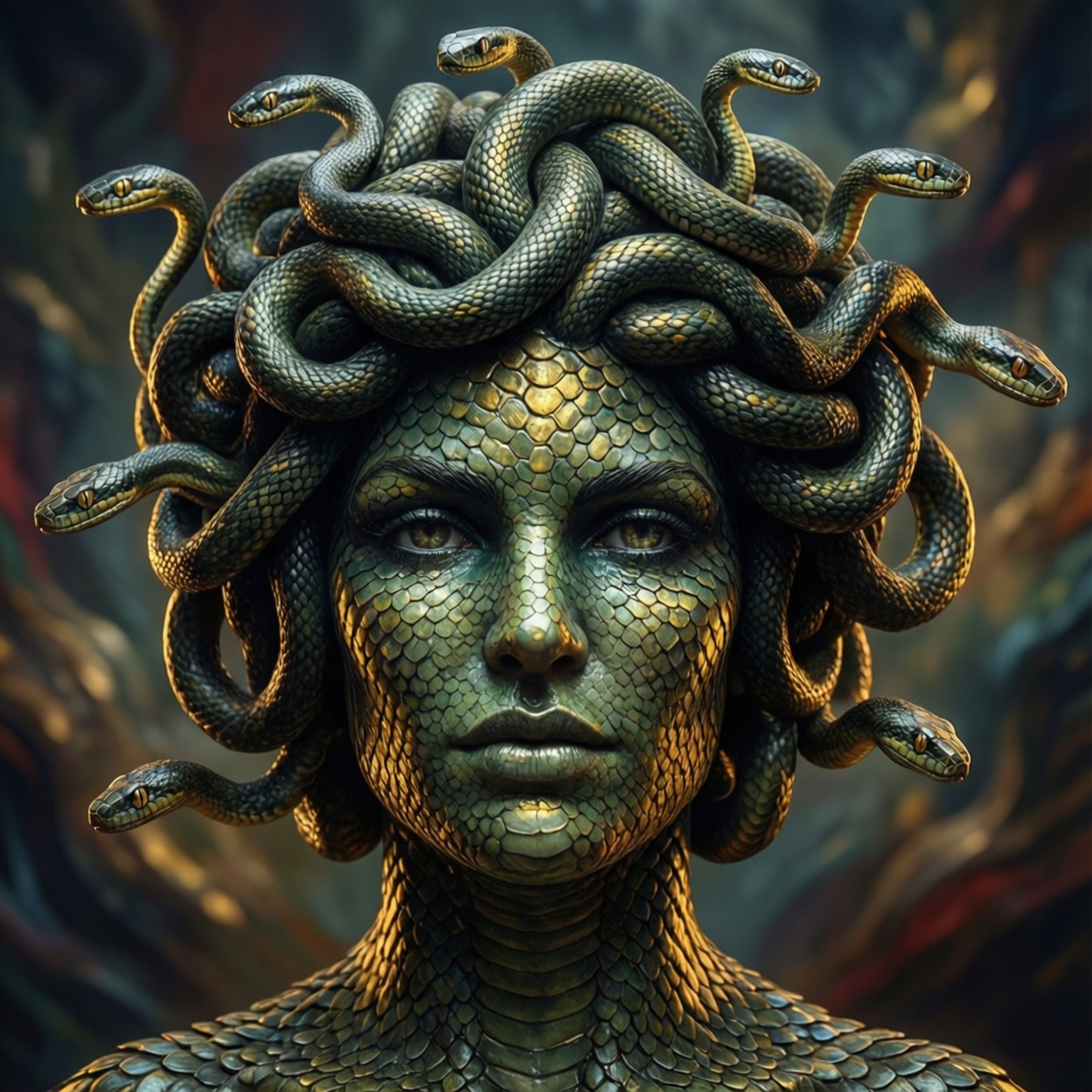 Корона змій Шпалери