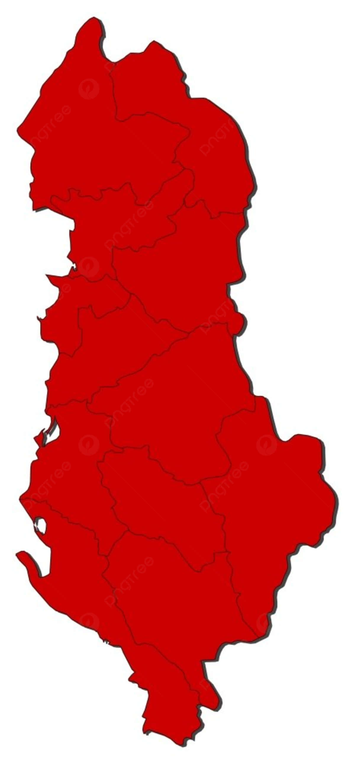 Красивые горные вершины Албании Шпалери