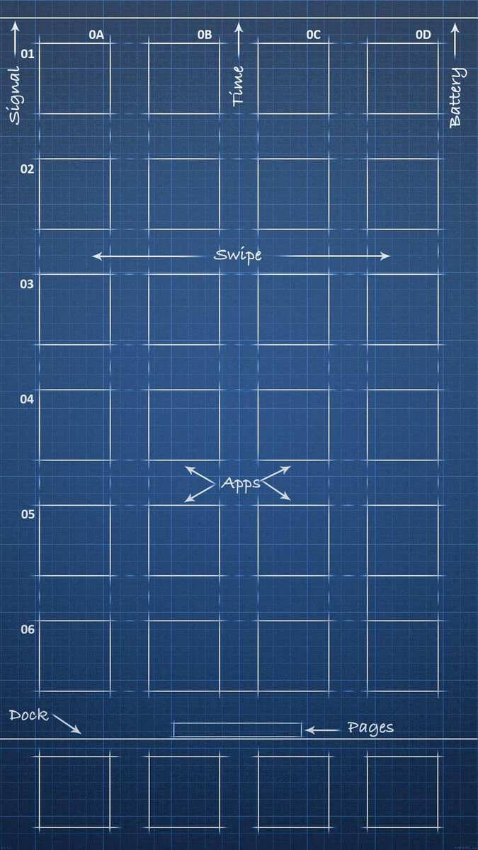Креслене iPhone SE Шпалери