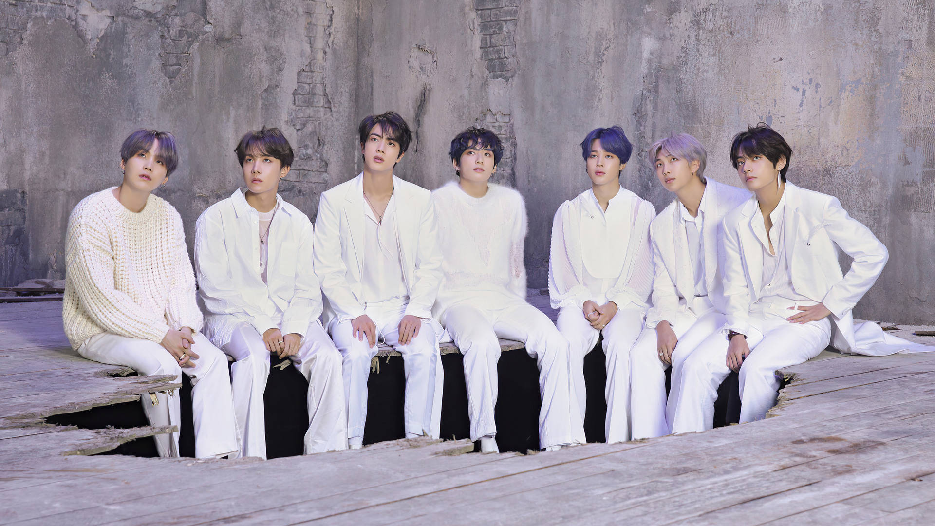 Крутий ноутбук BTS MOTS 7 Шпалери