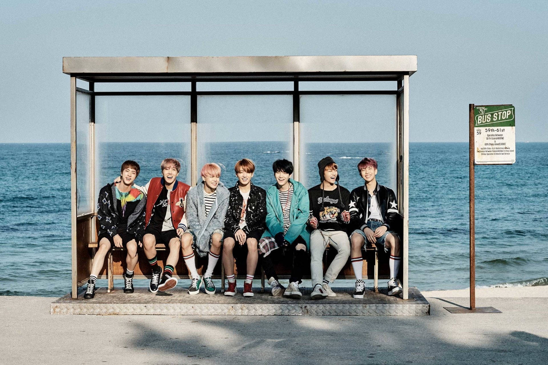 Крутий ноутбучний шпалери BTS Spring Day — Bts Шпалери