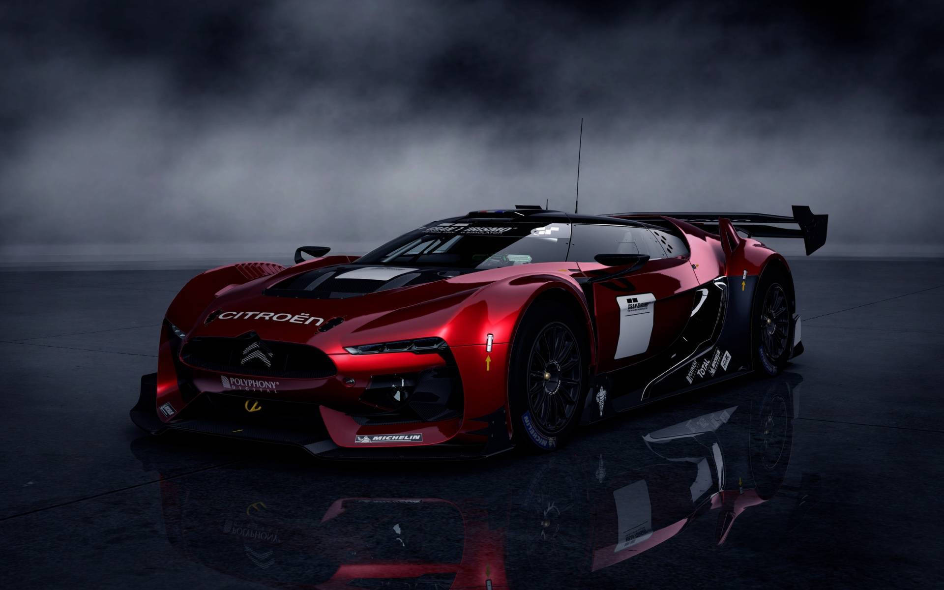Крутий спортивний автомобіль GT від Citroen Шпалери