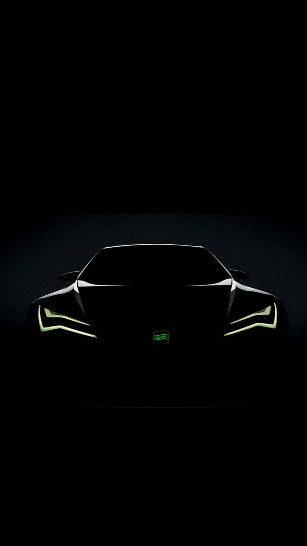Крутий темний люксовий автомобіль Шпалери