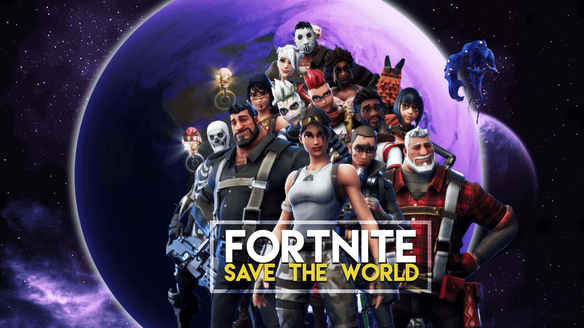 Крутий фон Fortnite Шпалери