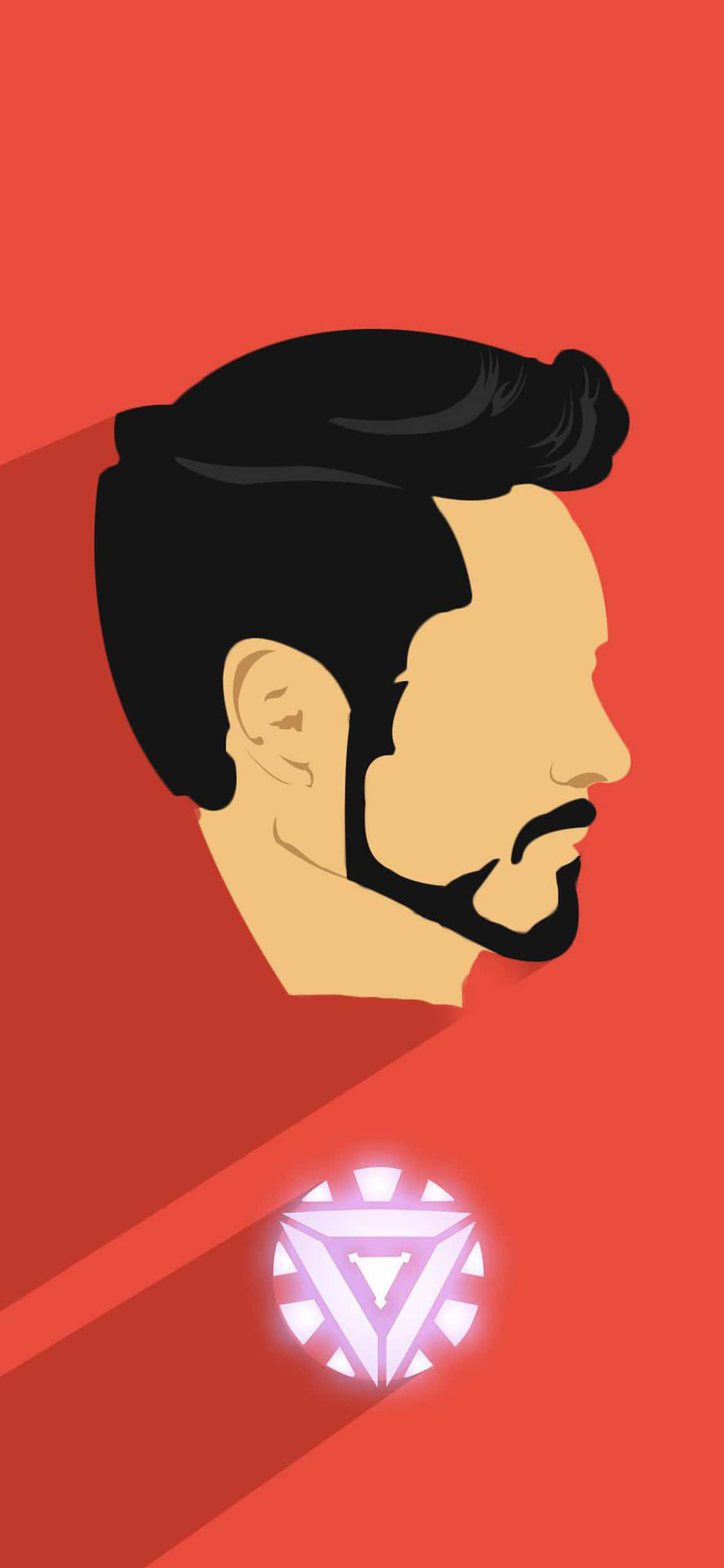 Крутой фан-постер Iron Man для iPhone Шпалери