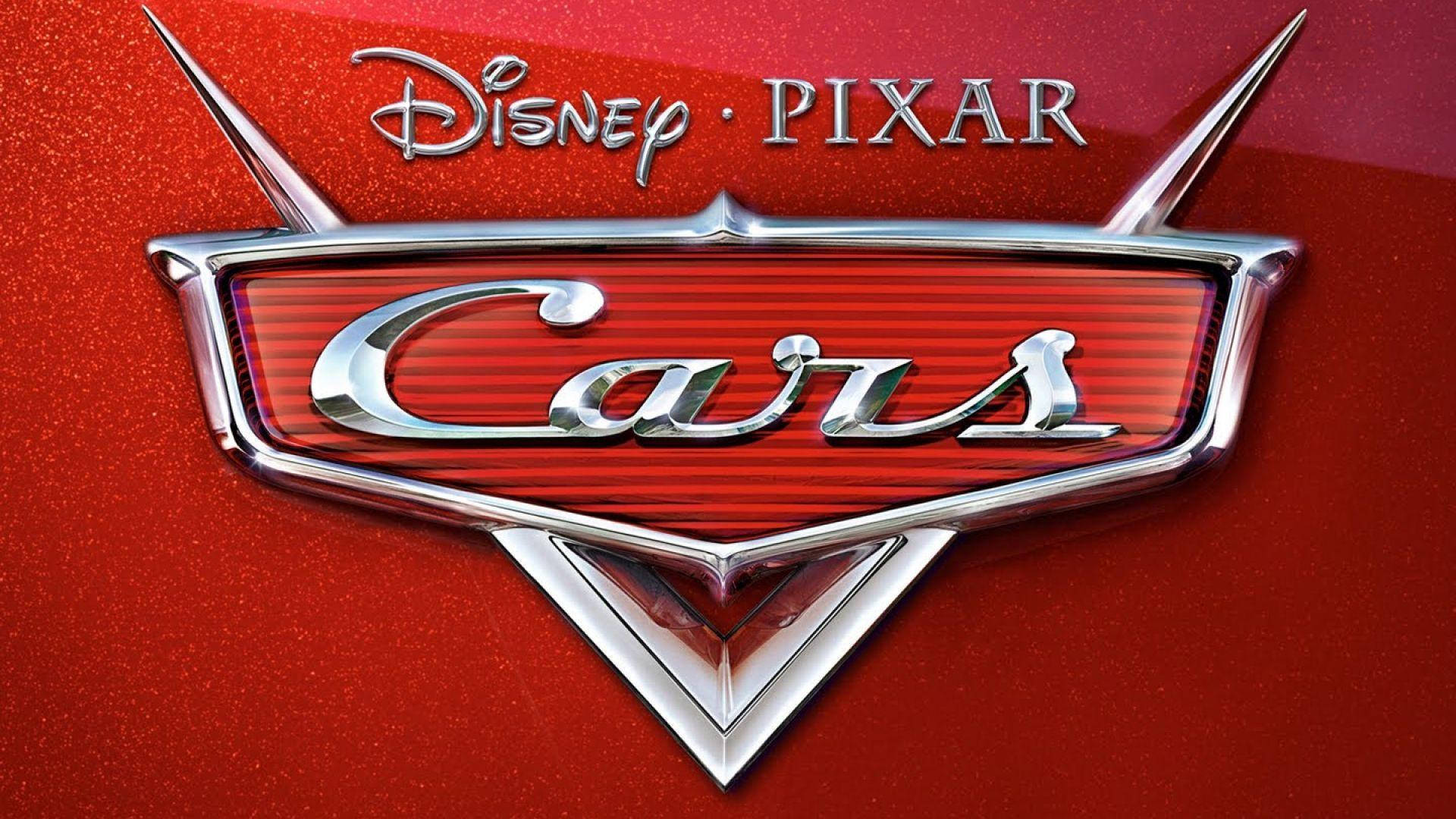 Логотип Disney Cars у форматі 1920x1080 HD Шпалери
