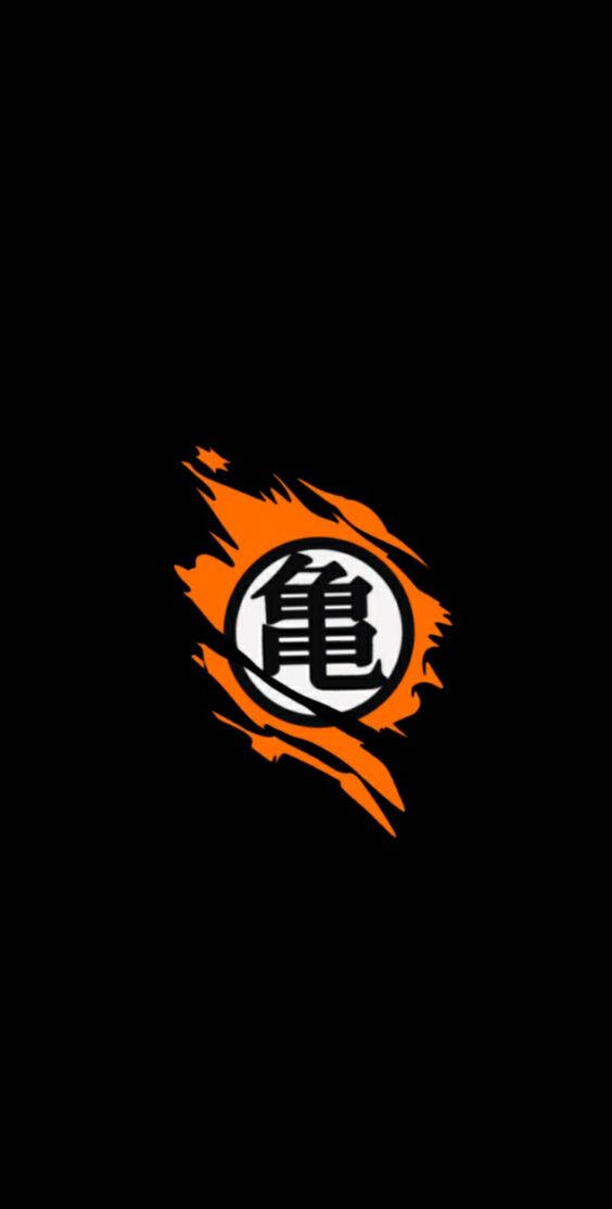 Логотип Dragon Ball Z Черепаха-Відлюдник Шпалери