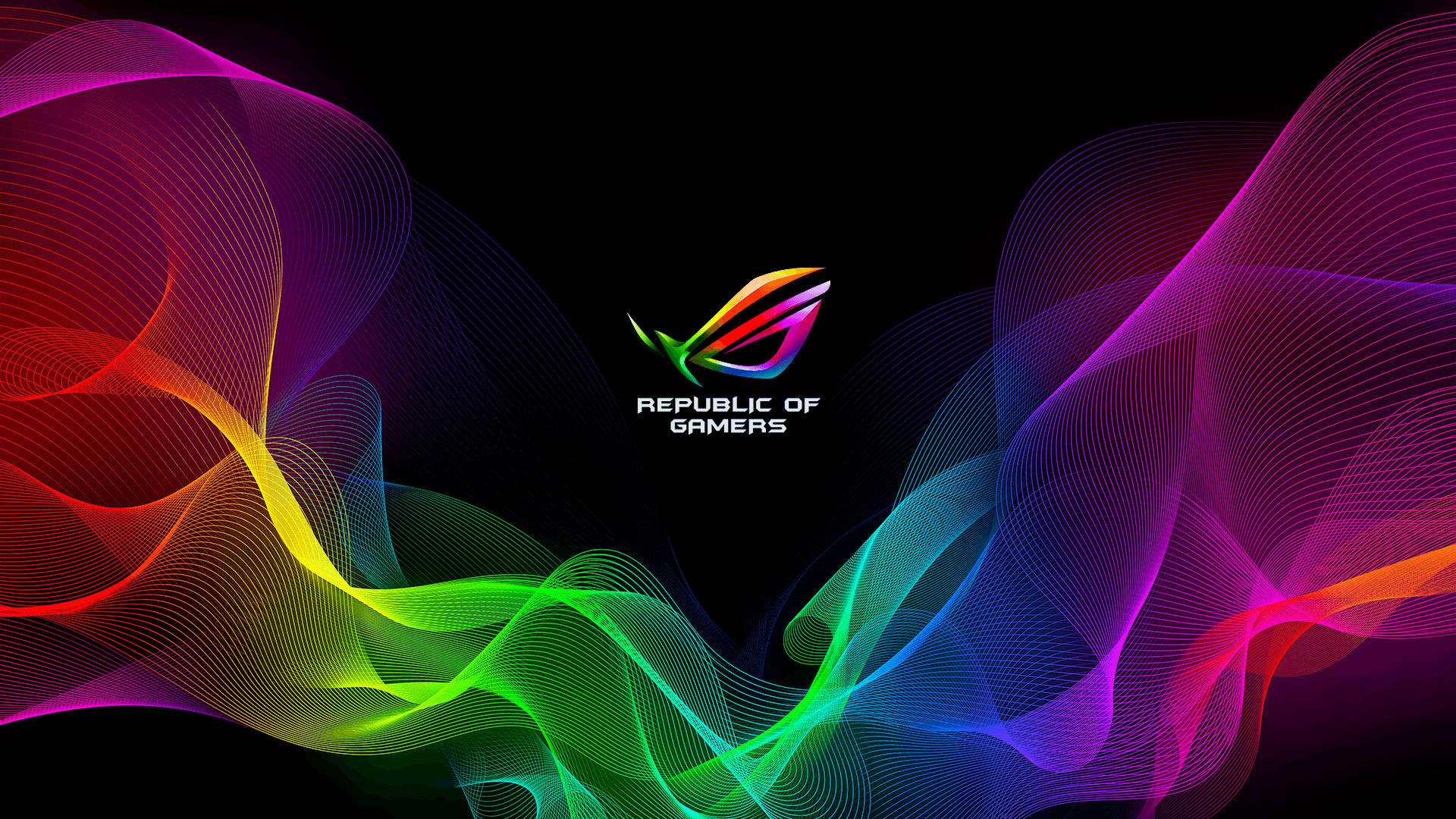 Логотип ROG RGB 4K Шпалери