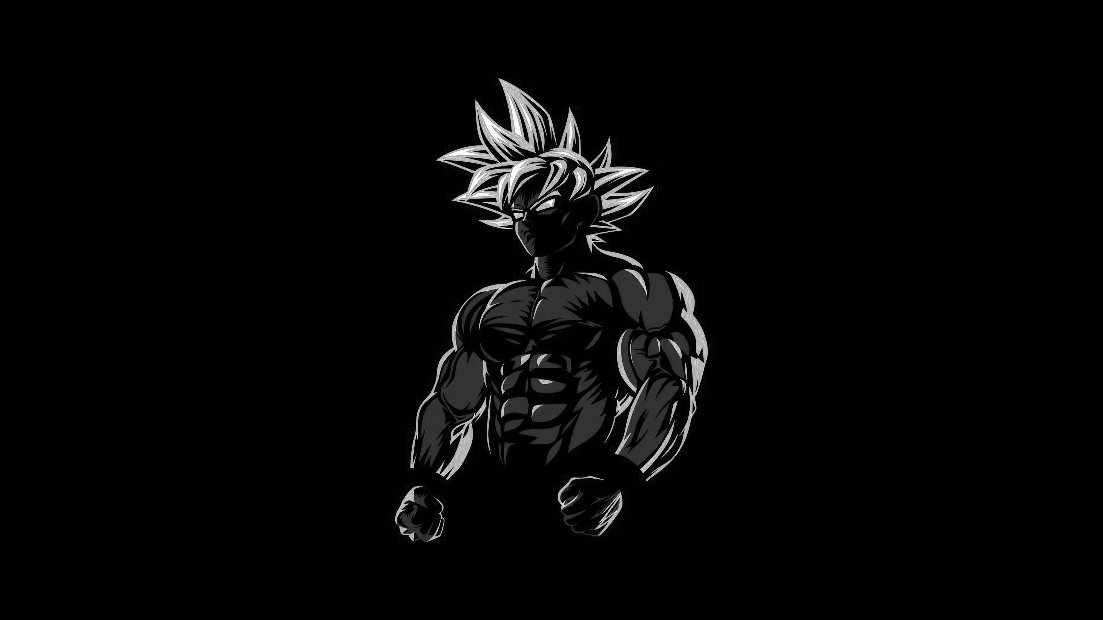 М'язистий Гоку Блек PFP Шпалери