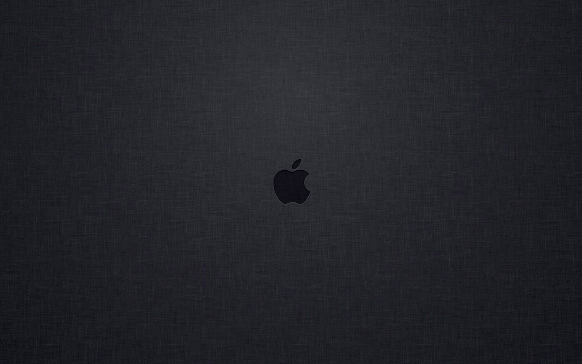 Маленький чорний логотип Apple Mac Шпалери