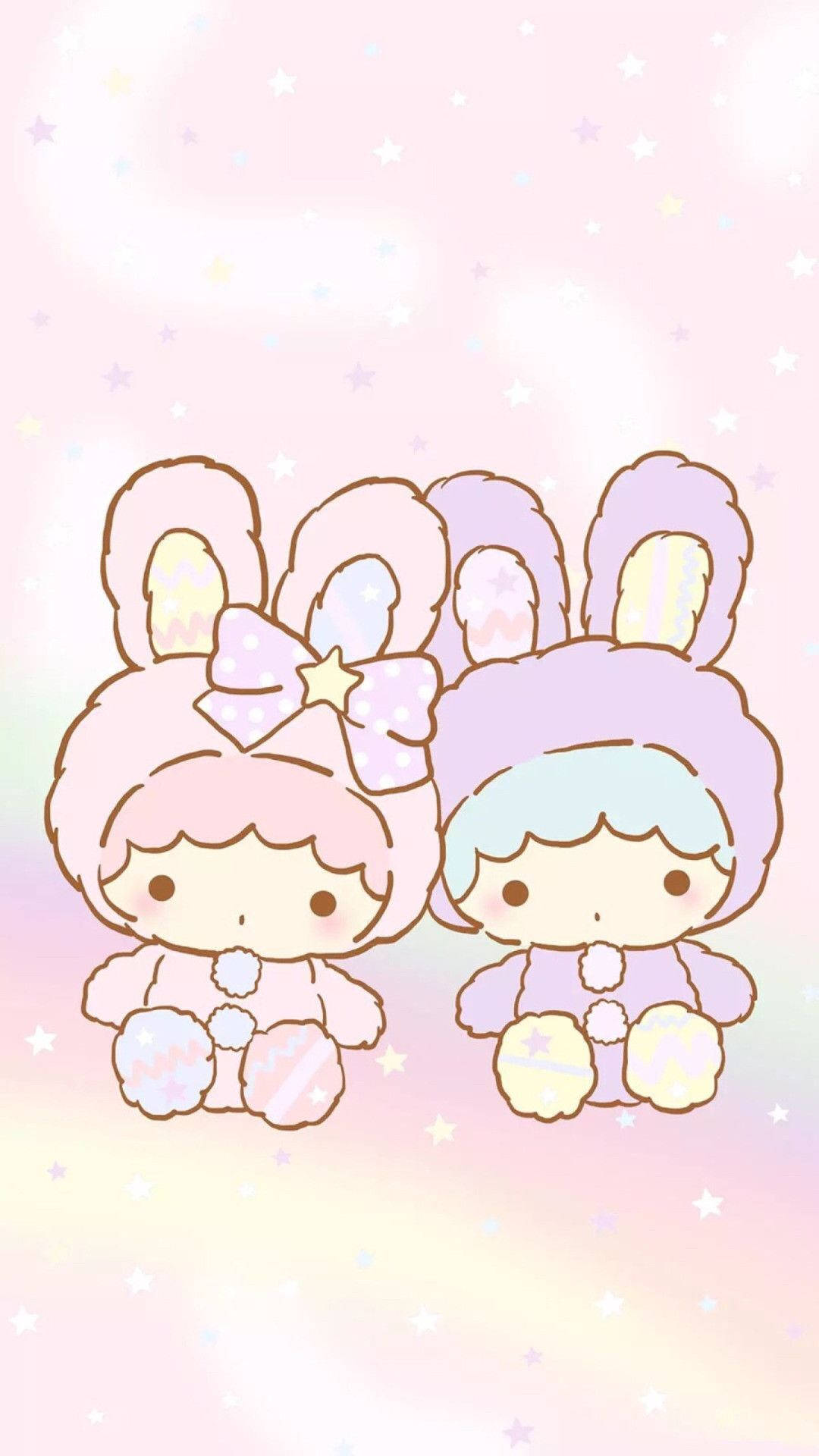 Маленькі близнюки зірок Kawaii iPad