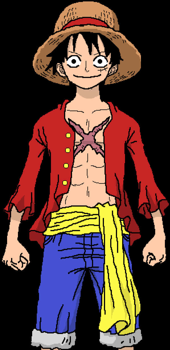Манкі Д. Луффі — персонаж One Piece Шпалери