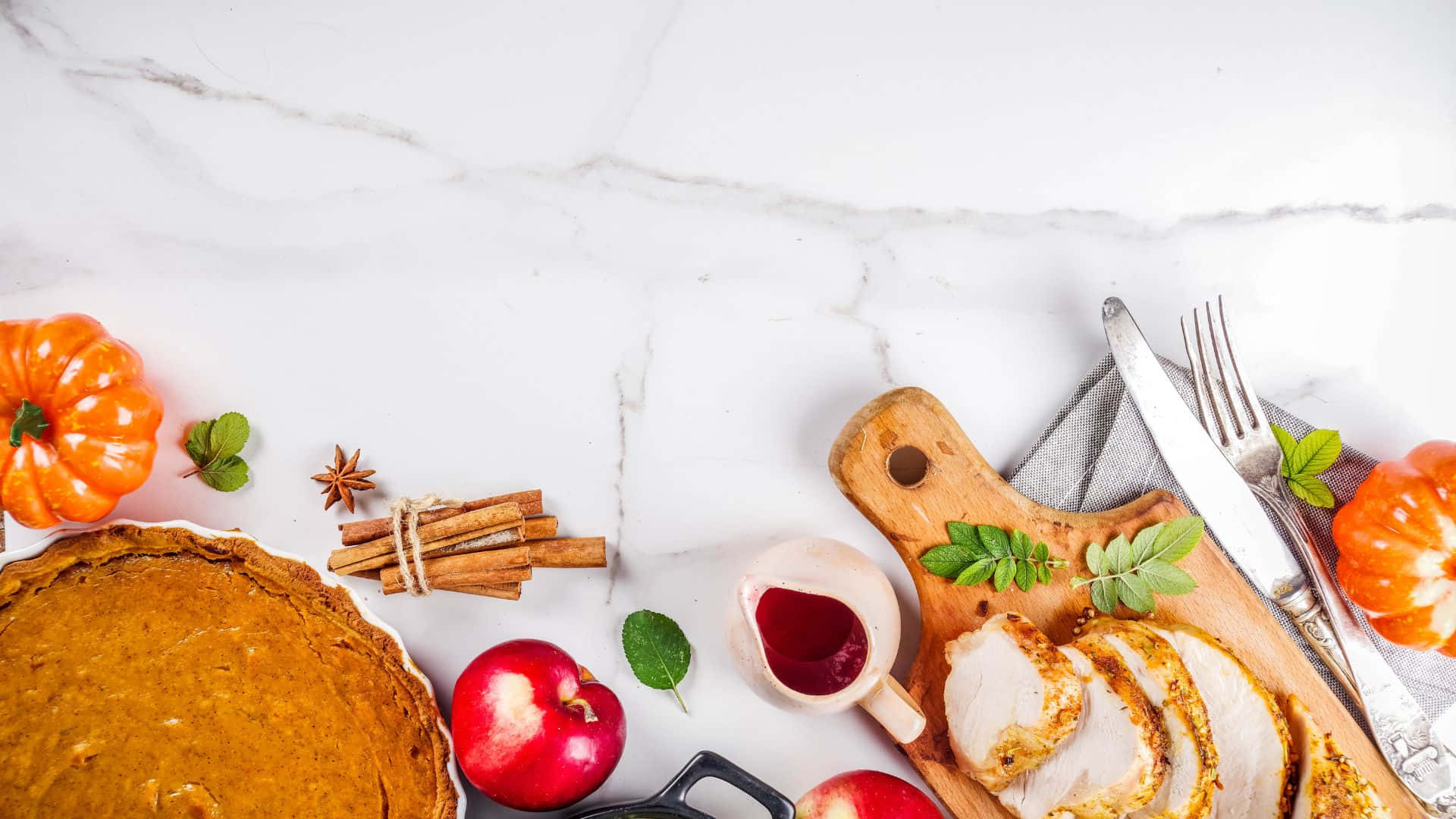 Милый фон для Дня подяки Шпалери