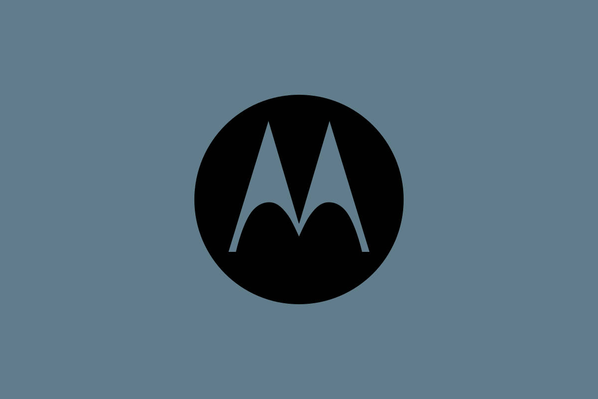 Минималистичный инициал Motorola Шпалери