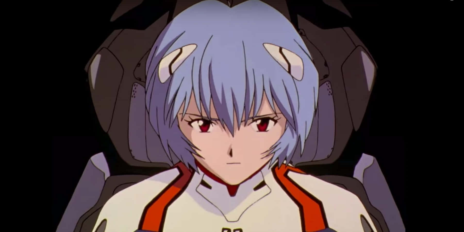 Мить спокою між Сіндзі та Євою-01 у серіалі Neon Genesis Evangelion. Шпалери