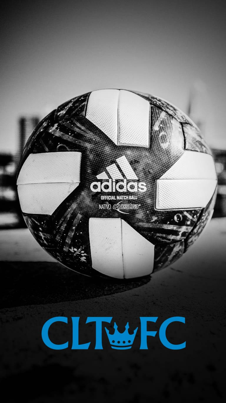 Мяч Adidas Charlotte FC Шпалери