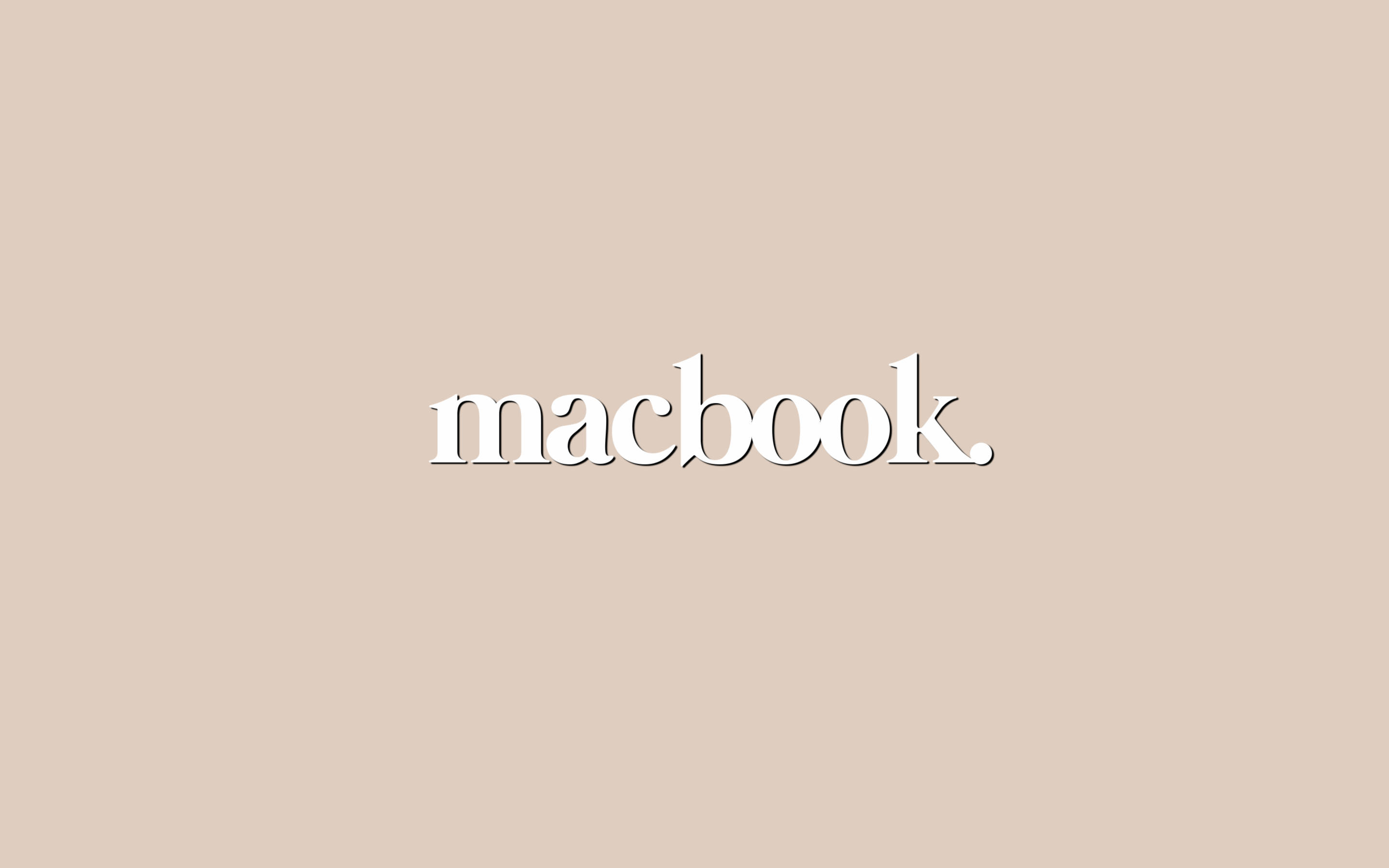 Мінімалістичний естетичний робочий стіл Macbook Шпалери