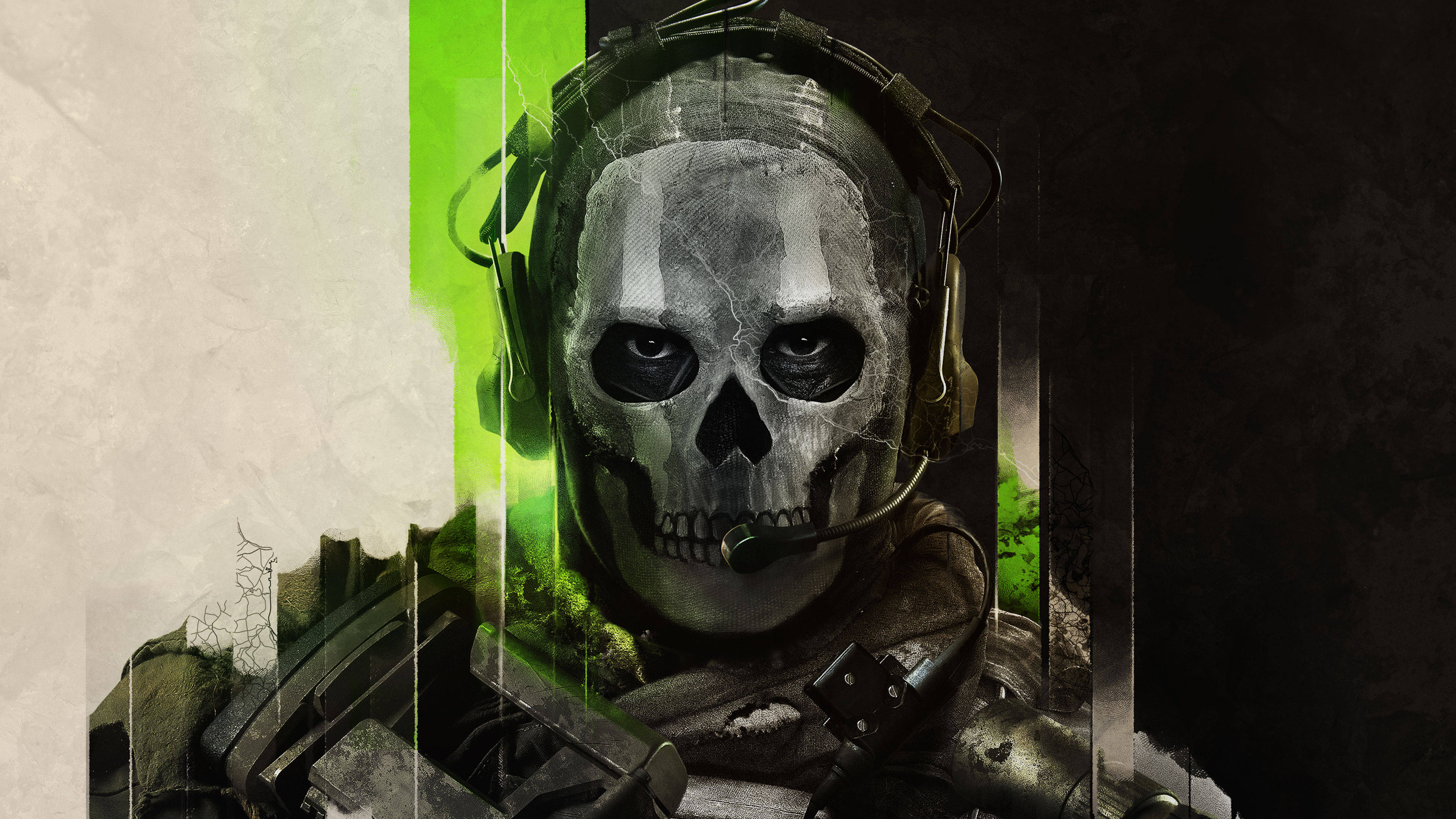 Мінімалістичні 4K шпалери Call of Duty Ghost Шпалери