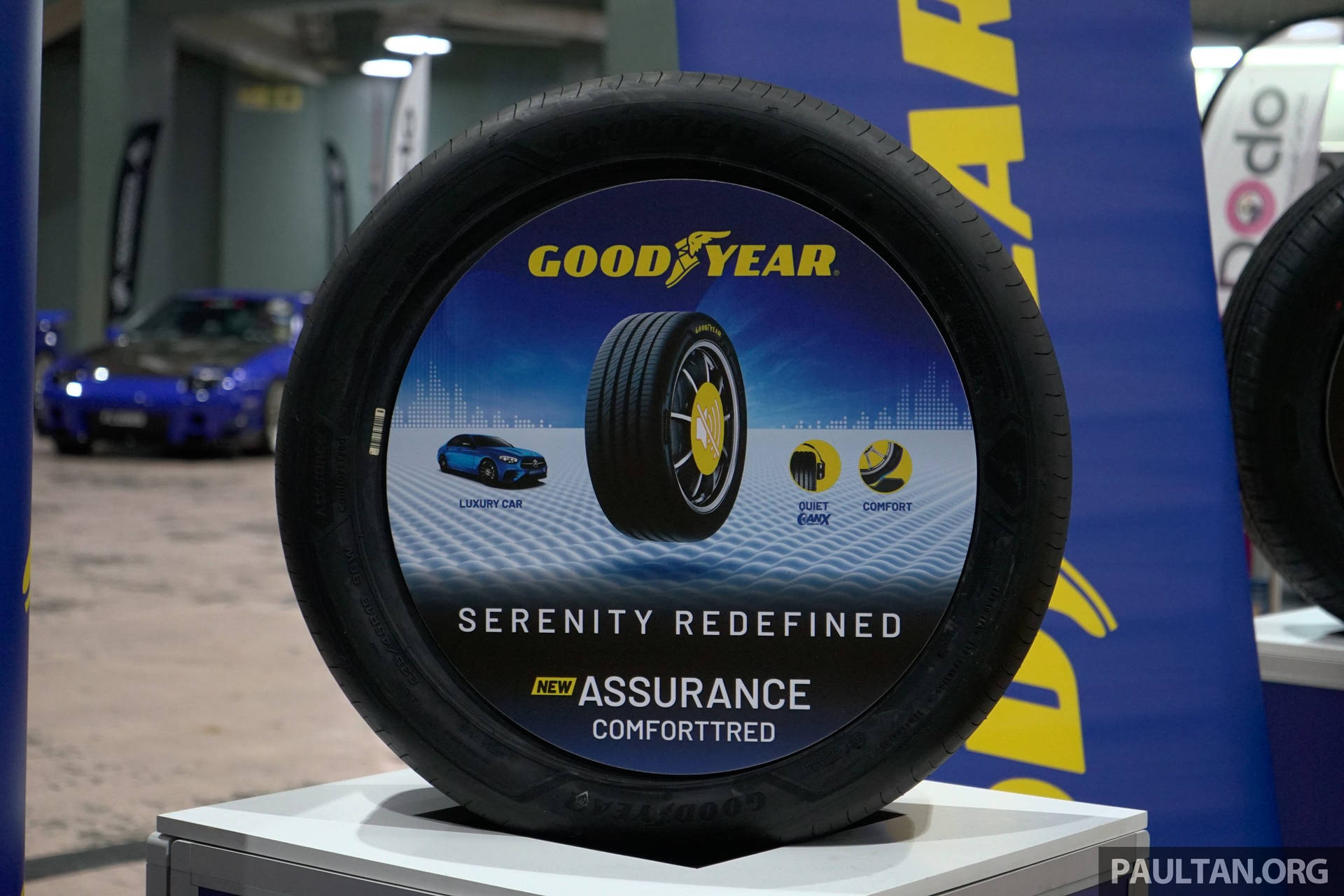 Міцна шина Goodyear, готова до дороги. — Автомобілі Шпалери