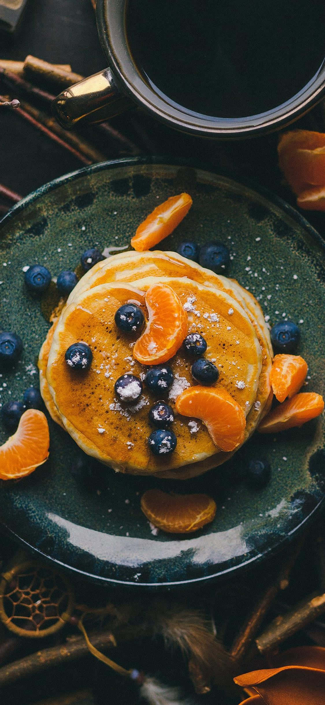 Навіть самый ненасытный аппетит можно удовлетворить этим произведением искусства. Шпалери