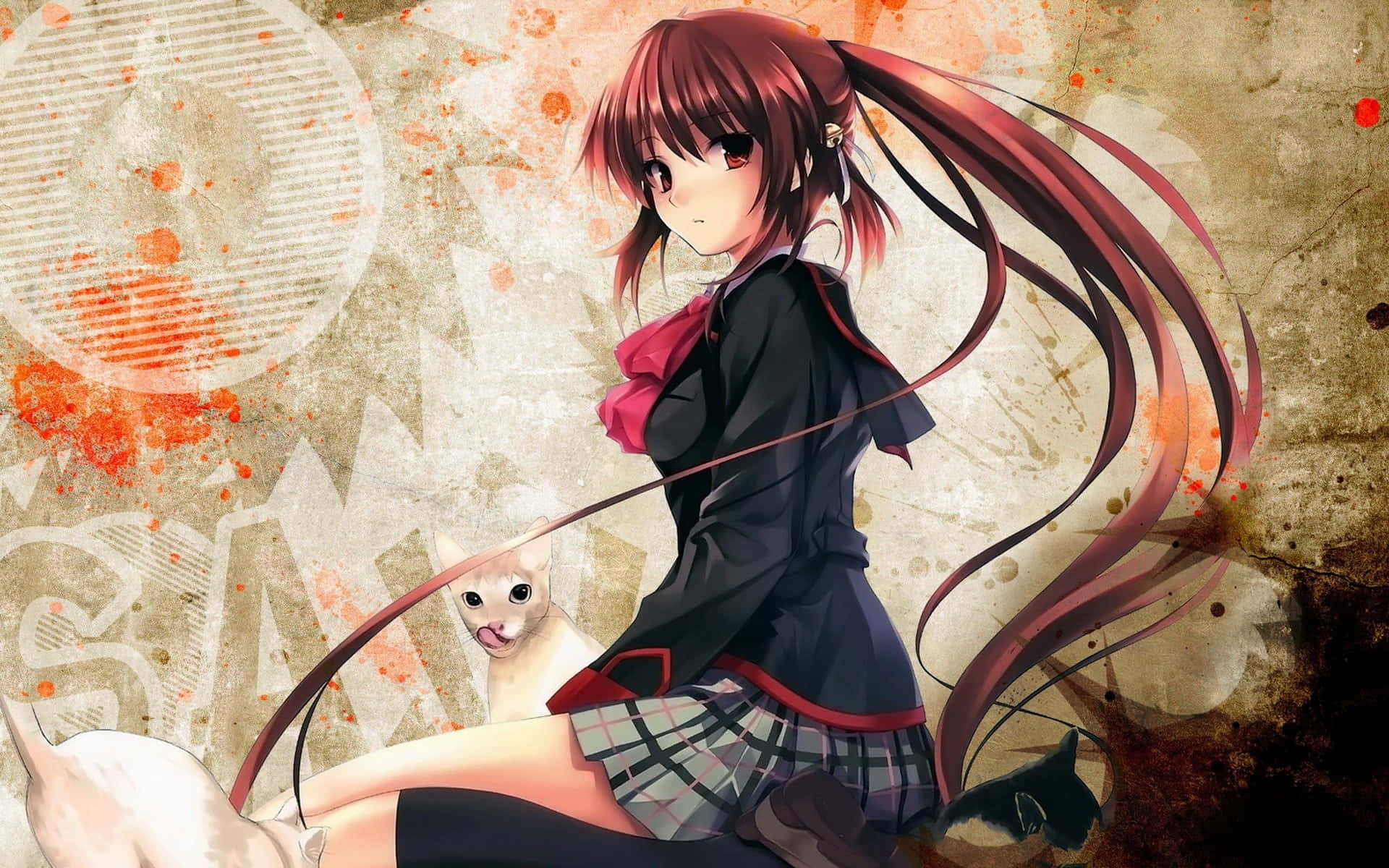 Найкраще аніме Little Busters Рін Нацуме Шпалери