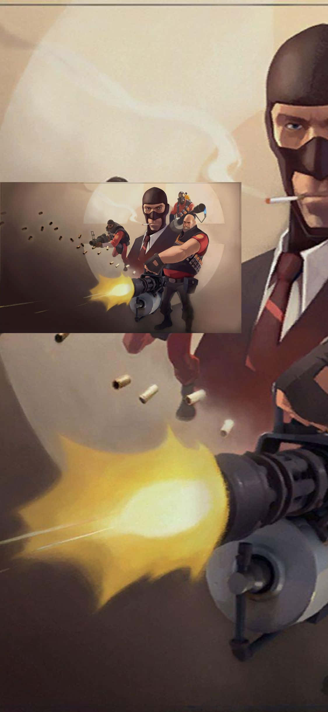 Найкращий ігровой досвід: iPhone XS і Team Fortress 2 Шпалери