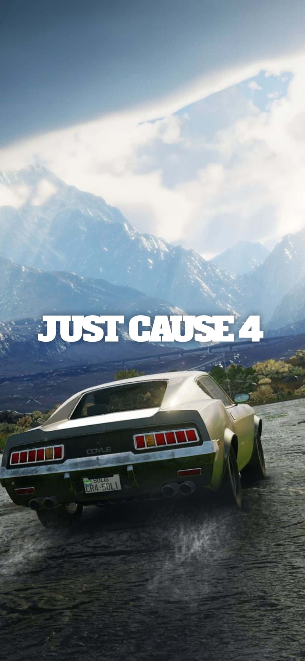 Наслаждайтесь Just Cause 4 на iPhone Xs Max Шпалери