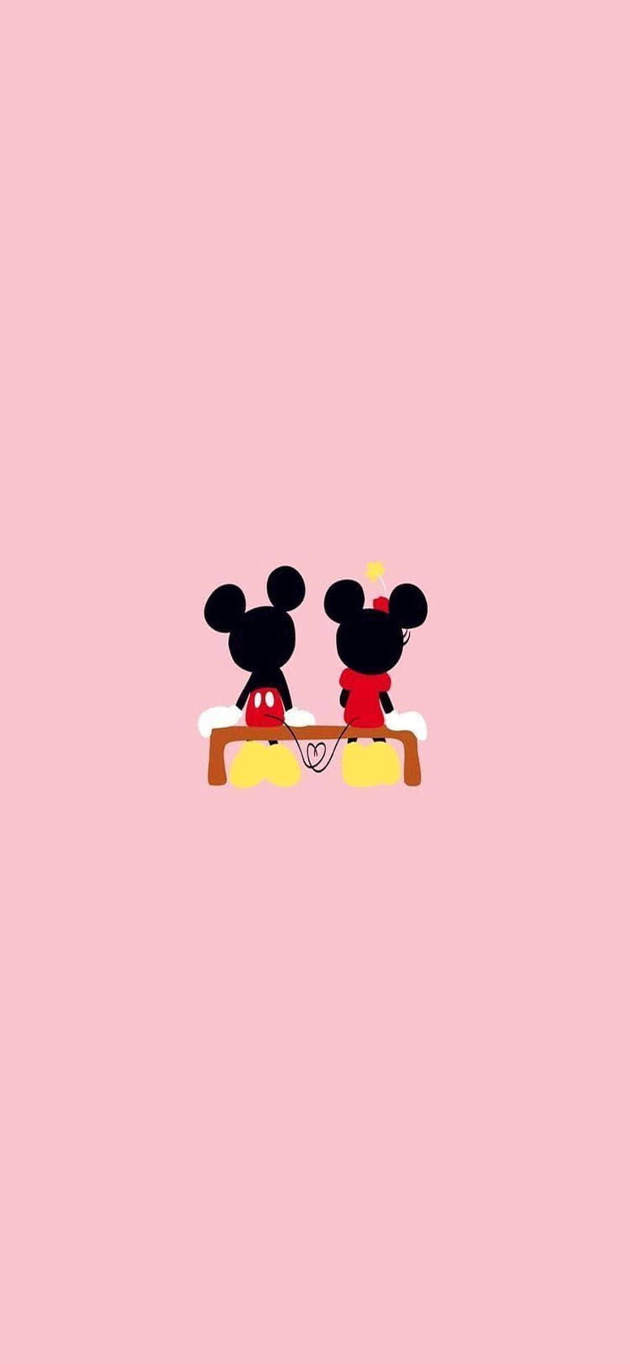 Наслаждайтесь волшебным миром Disney на вашем iPhone Xs Max Шпалери