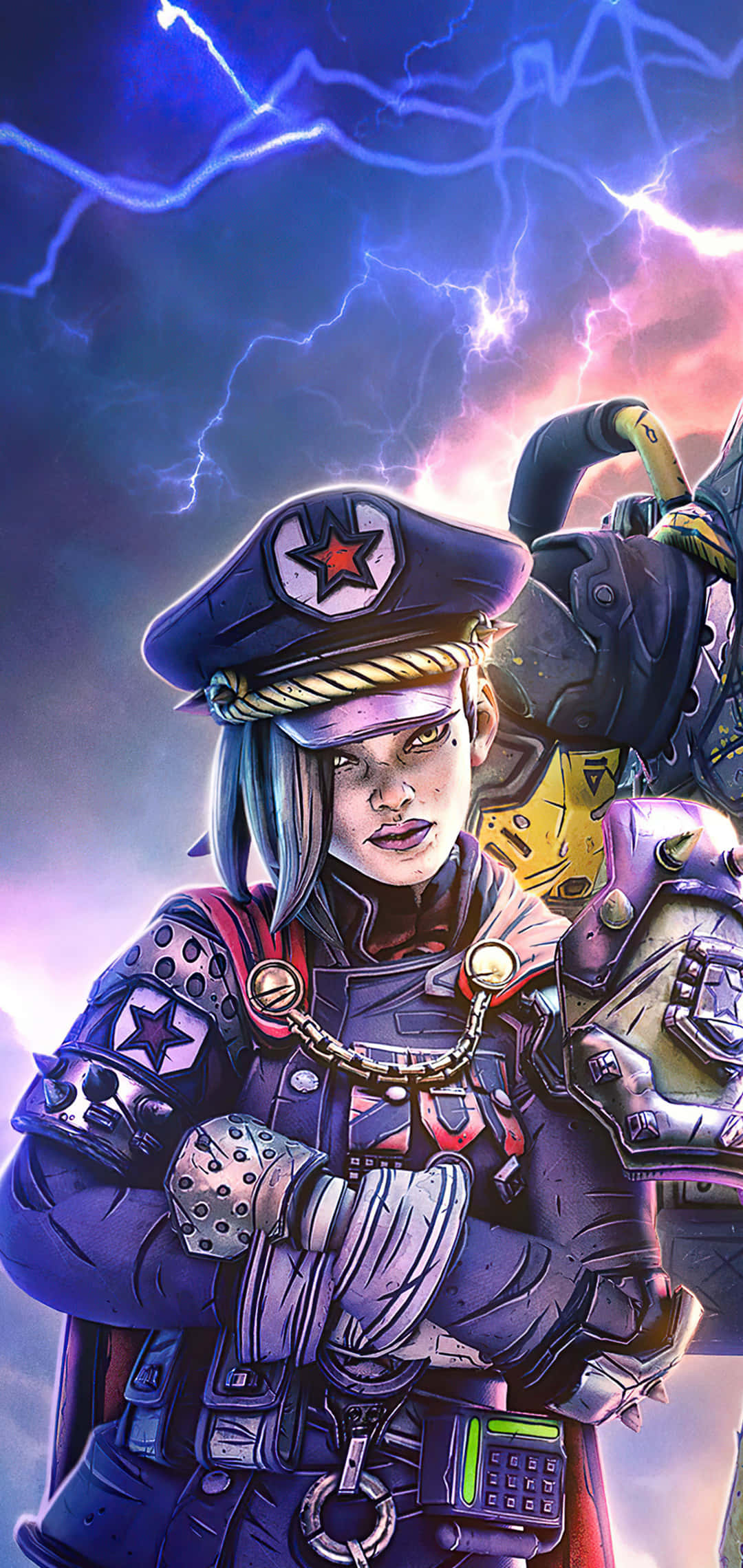 Наслаждайтесь захватывающим геймингом с Pixel 3xl и Borderlands 3 Шпалери