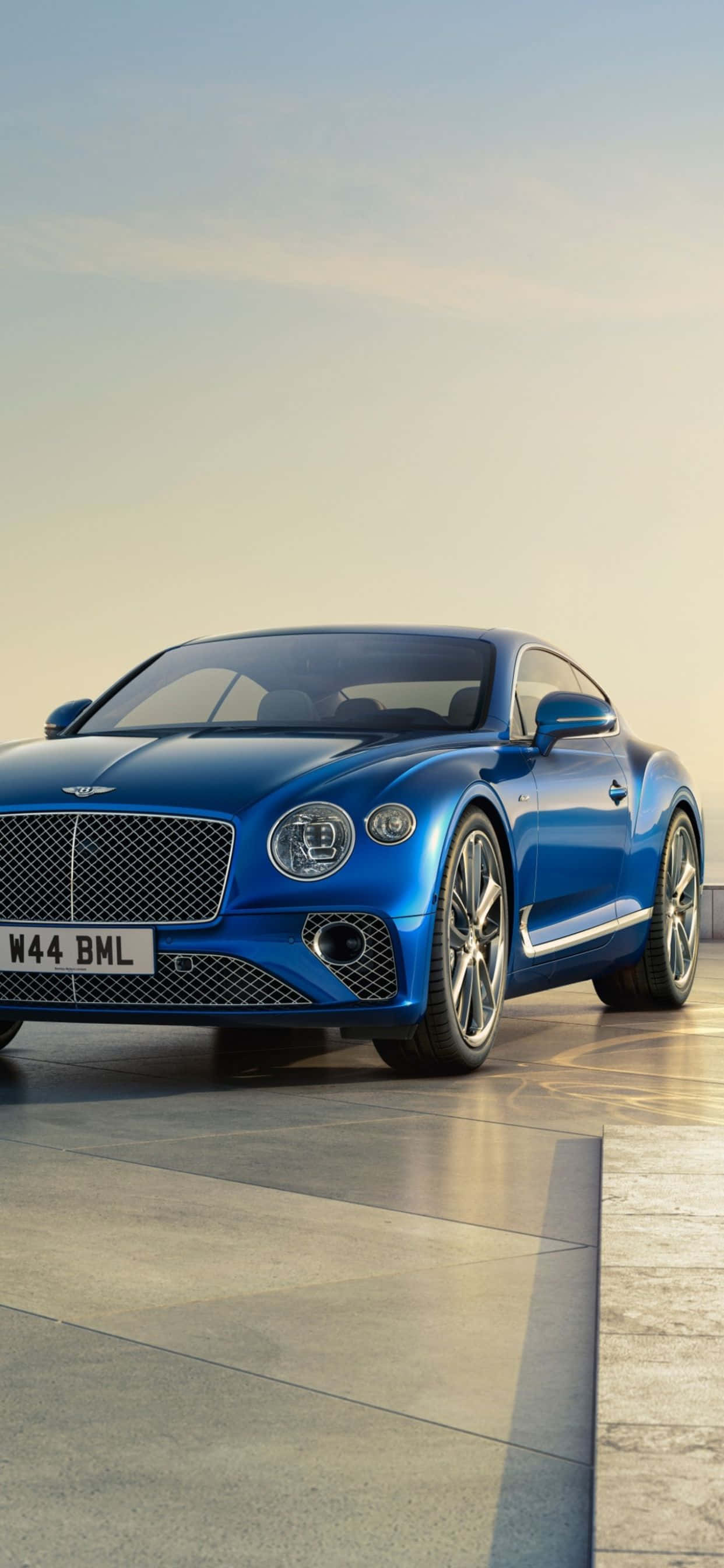 Наслаждайтесь роскошью iPhone Xs Max и Bentley Шпалери