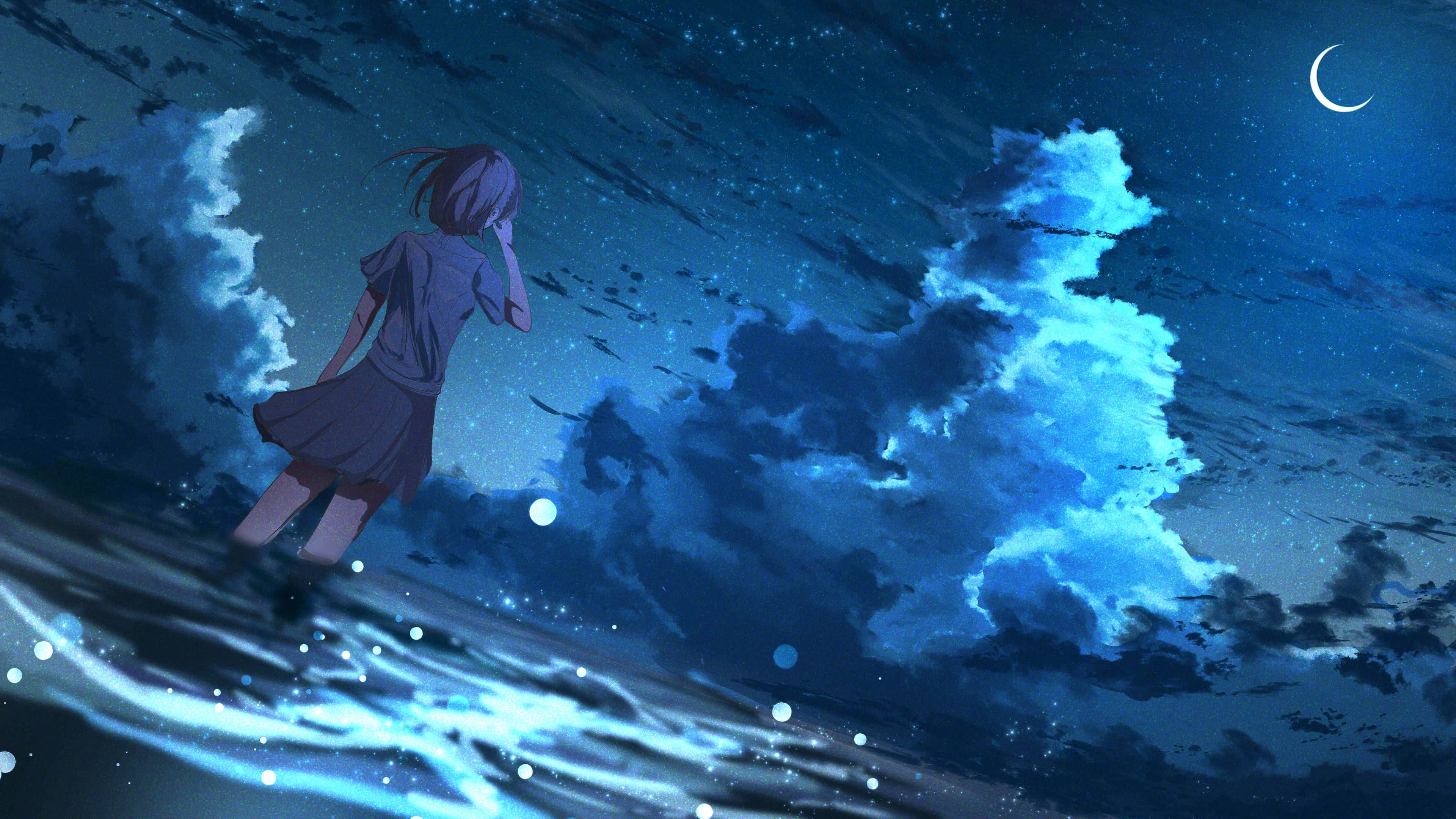 Насолоджуйтесь захоплюючою анімацією з Anime 4K Шпалери