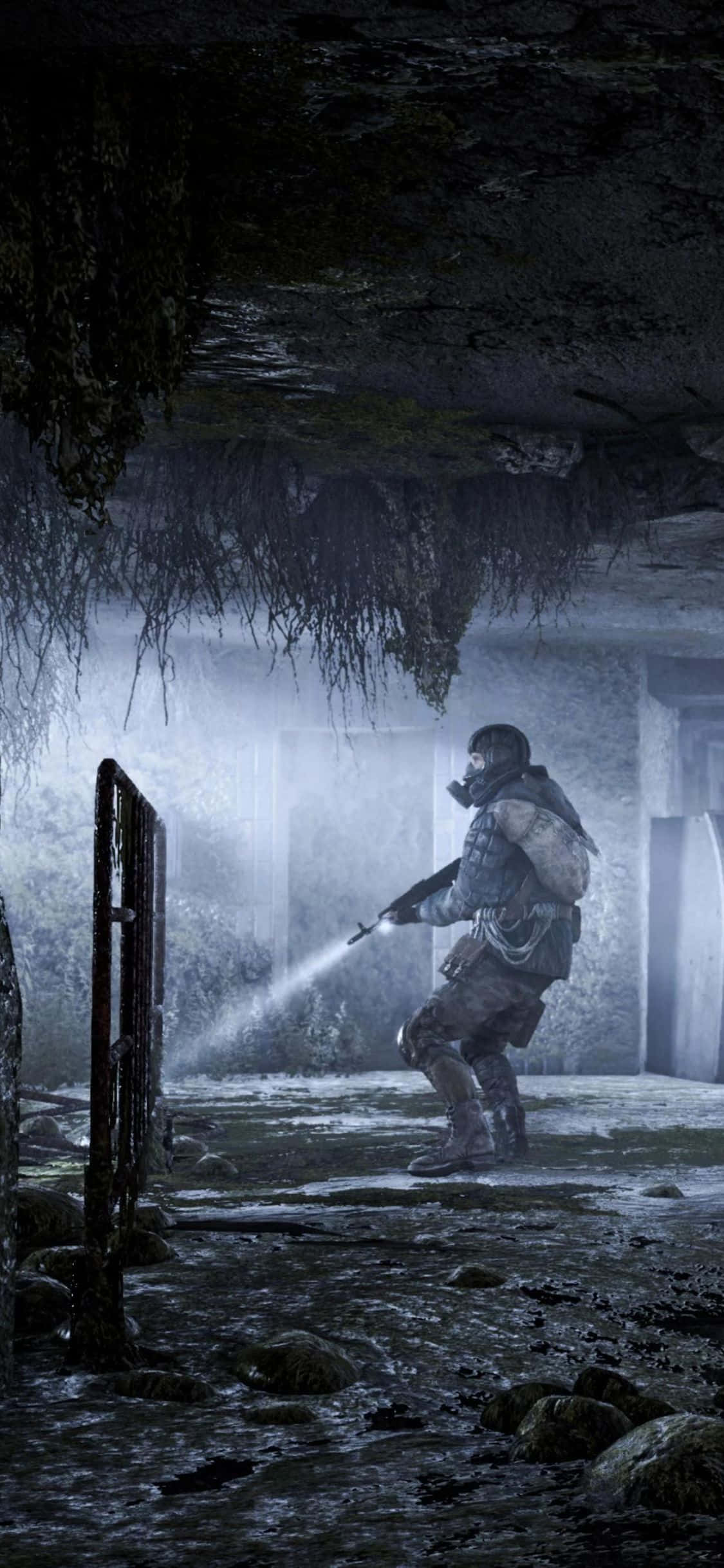 Новый iPhone X в постапокалиптическом мире Metro Exodus Шпалери