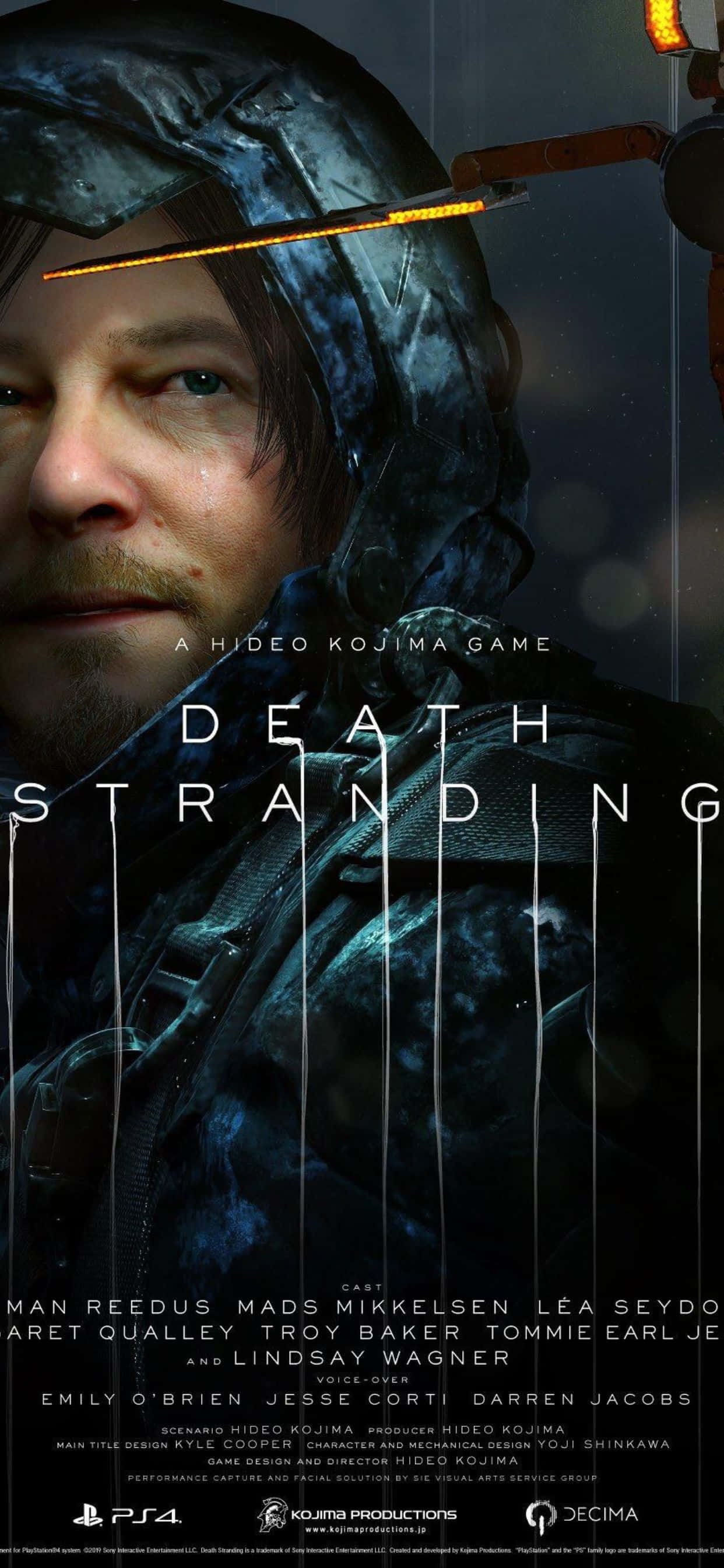 Новейший блокбастер Кодзимы «Death Stranding», представленный для iPhone Xs Max. Шпалери