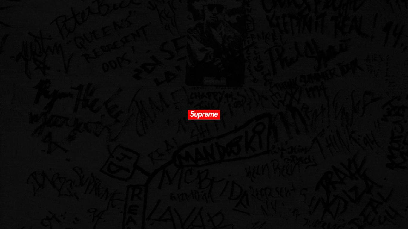 Ноутбук Supreme Графіті Шпалери