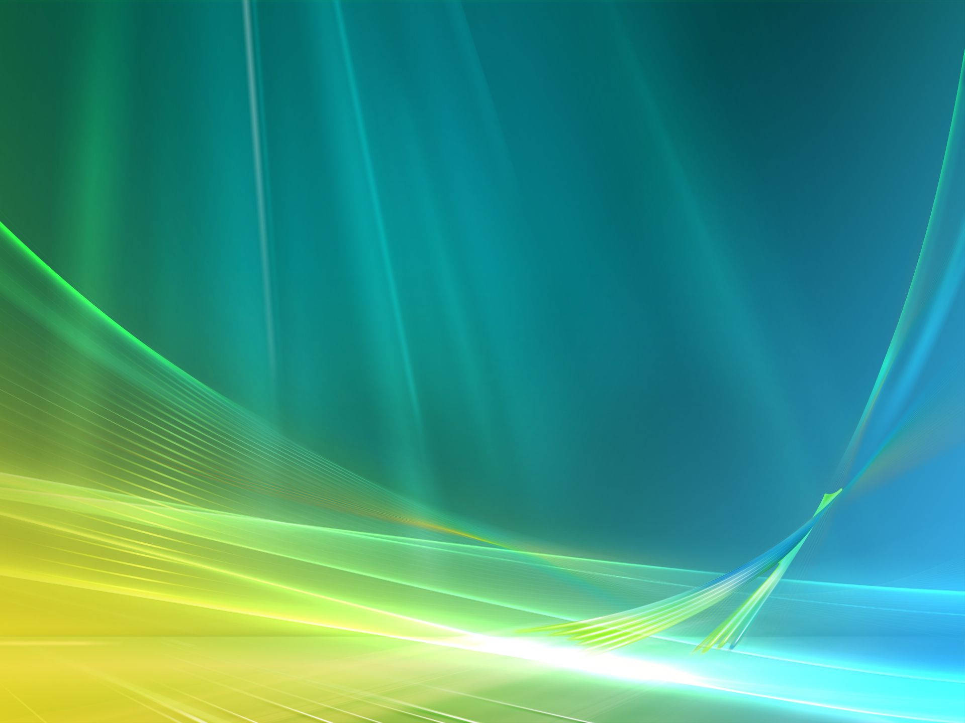 Оригінальний Windows зелений синій жовтий Шпалери