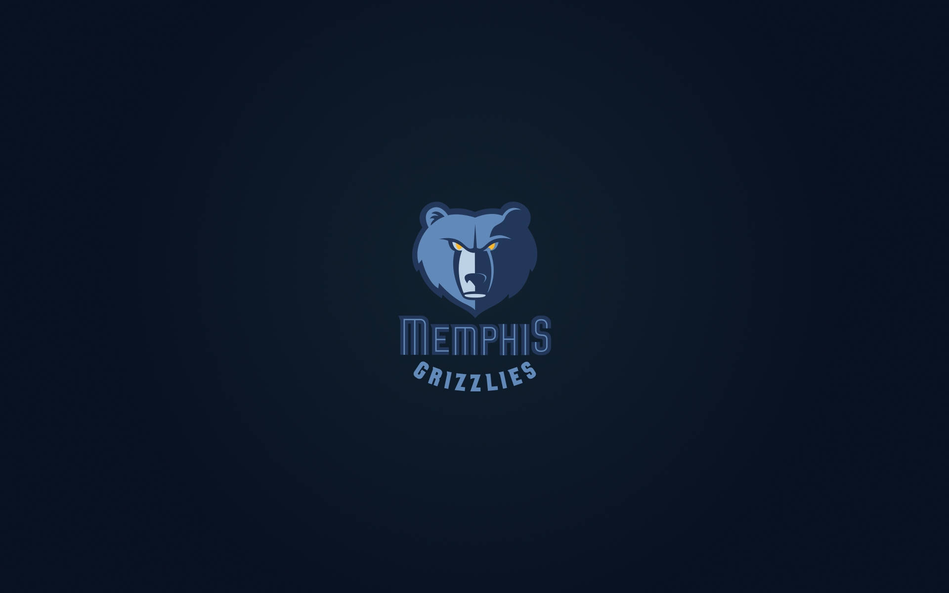 Офіційний логотип команди Memphis Grizzlies Шпалери