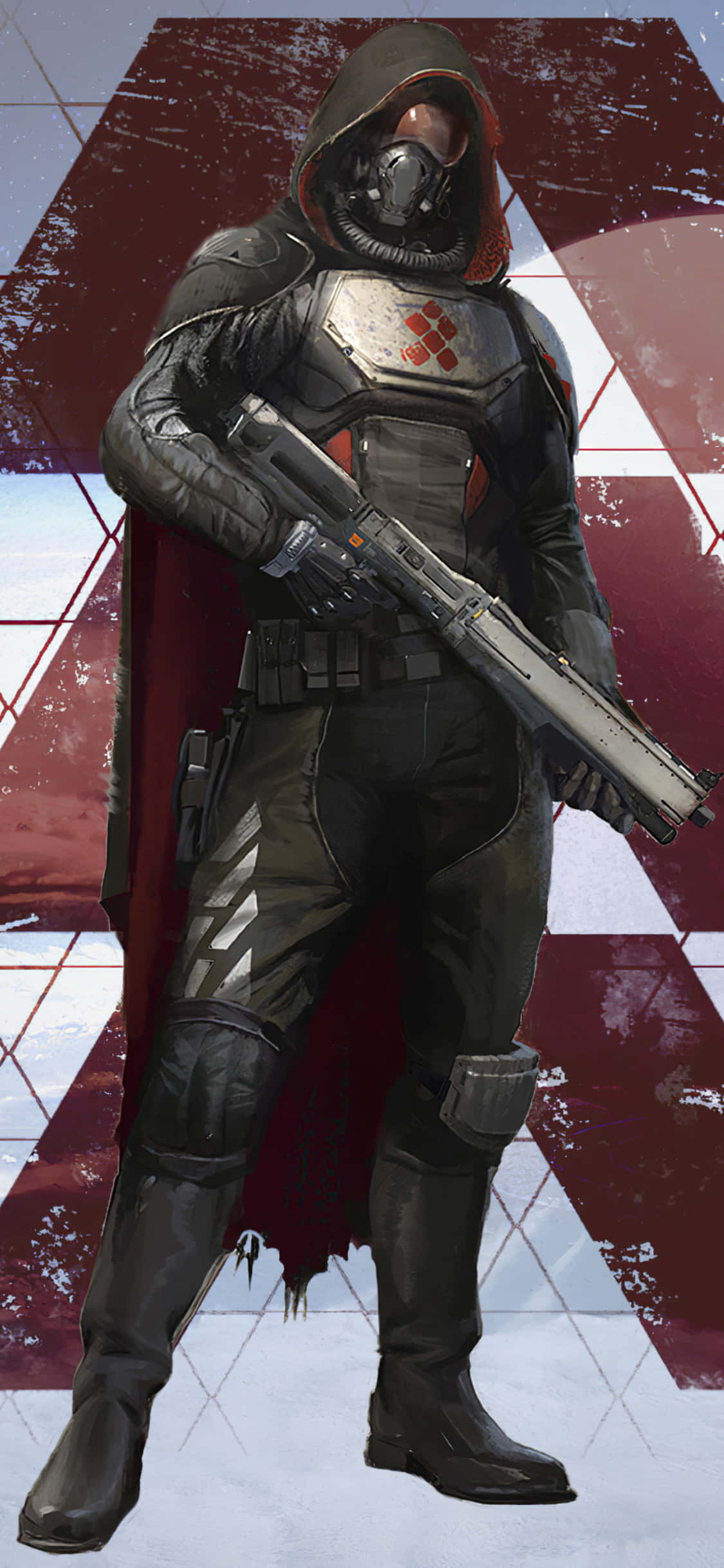 Охотник против Рыцаря Улья в игре Destiny 2 Шпалери