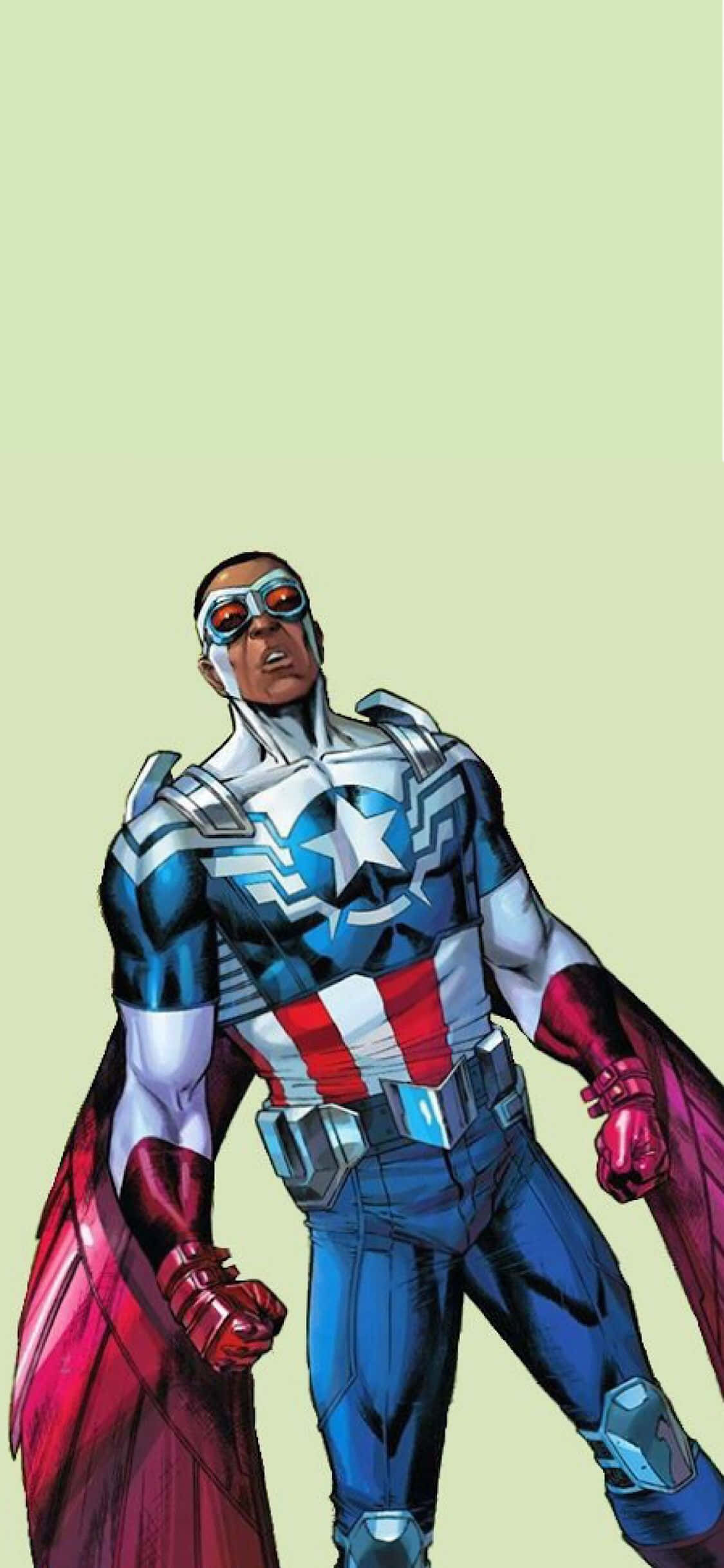 Полет в небесах — Несравненний Сокол из вселенной Marvel Шпалери