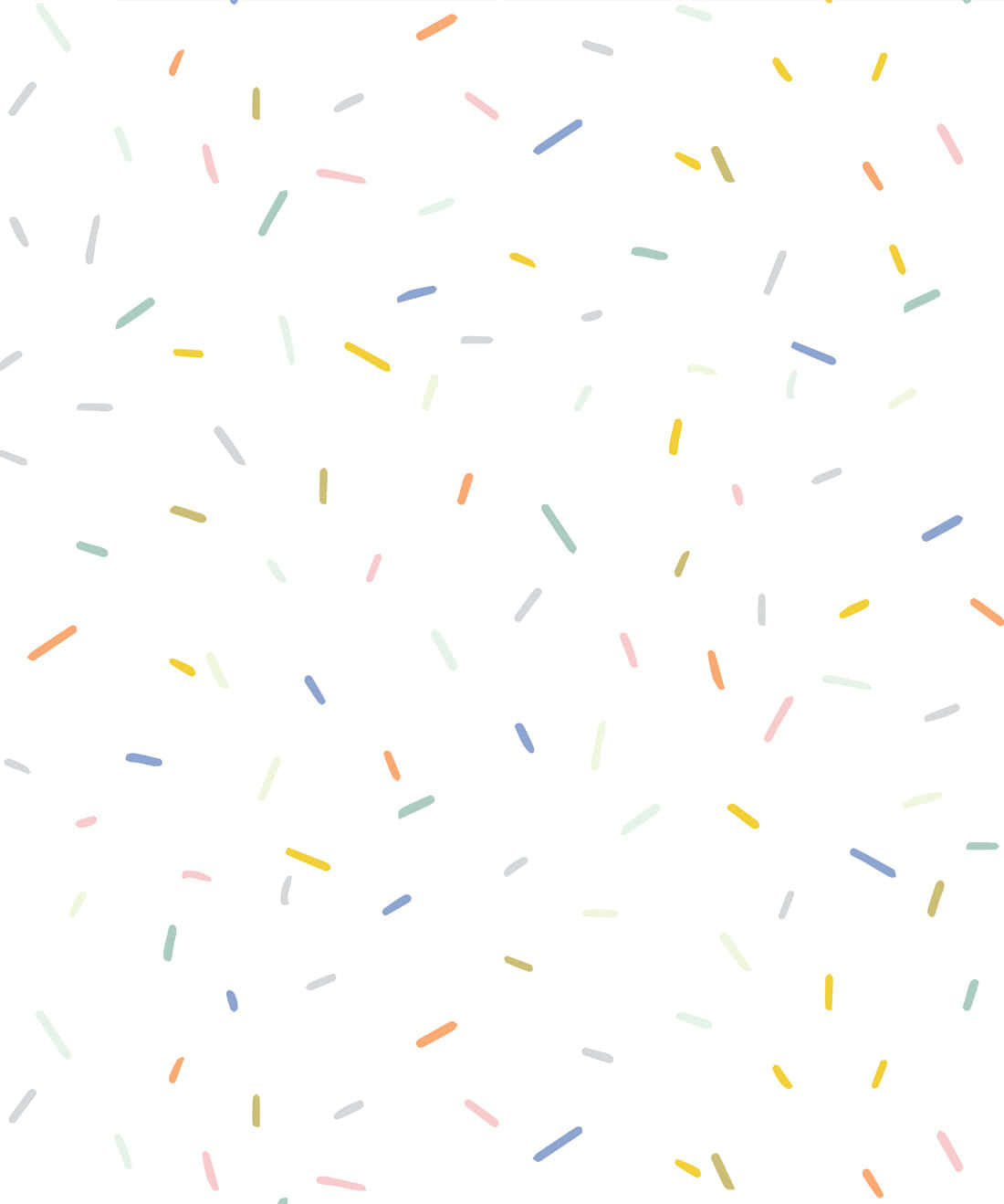 Пастельний фон с конфетті-посыпкою Шпалери
