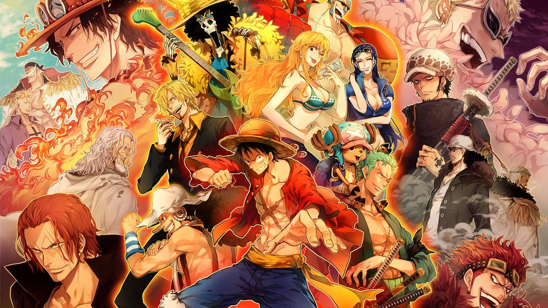 Персонажі One Piece Шпалери